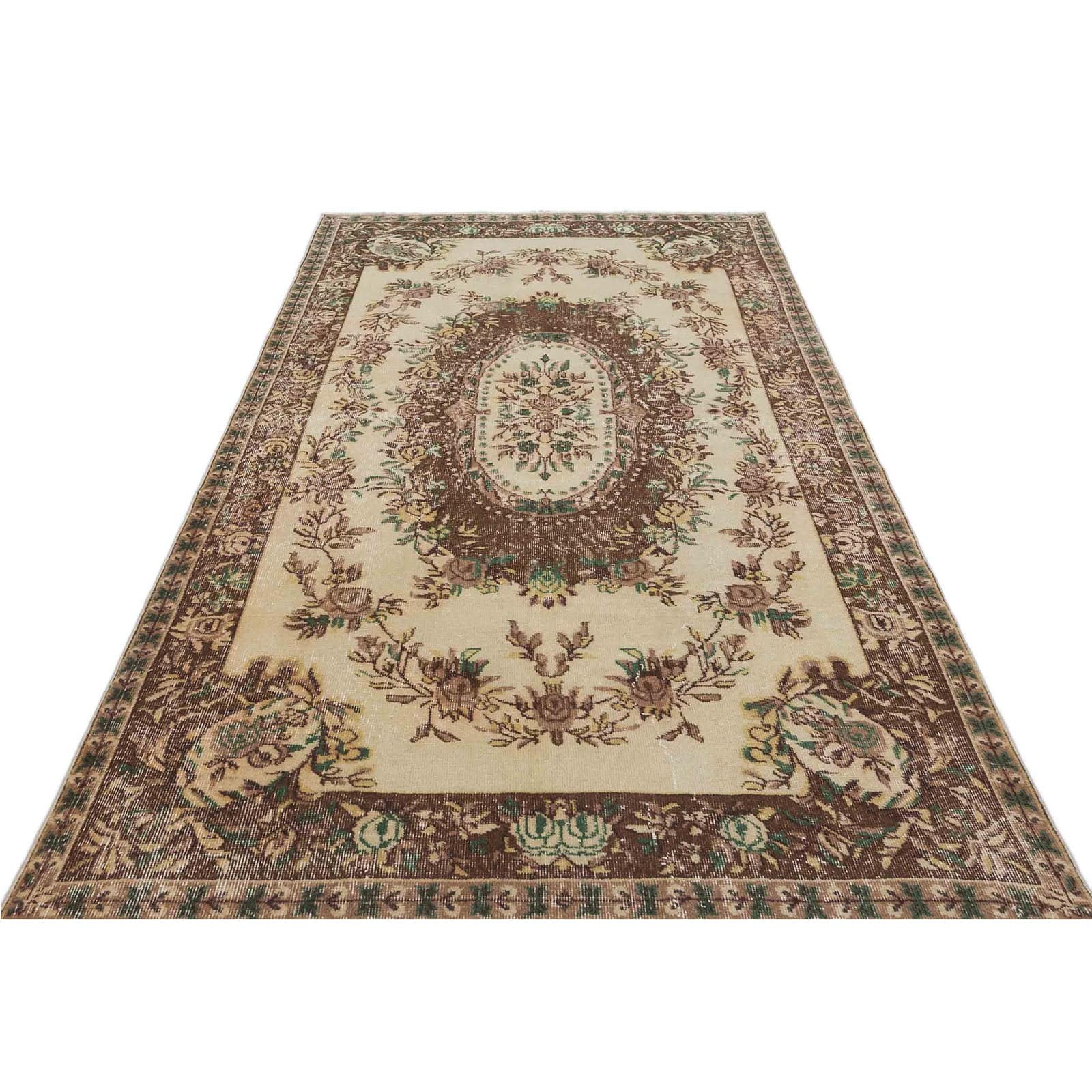 Hali 157X266 Cm Bursa Handmade Over Dyed Rug 1775 - Rugs - ebarza Furniture UAE | Shop Modern Furniture in Abu Dhabi & Dubai - مفروشات ايبازرا في الامارات | تسوق اثاث عصري وديكورات مميزة في دبي وابوظبي