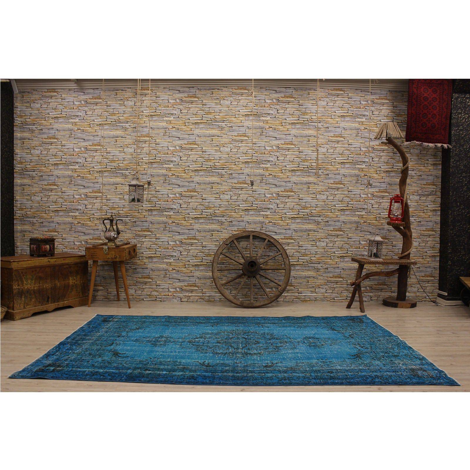 Hali 162X265 Cm Bursa Handmade Over Dyed Rug 2275 - Rugs - ebarza Furniture UAE | Shop Modern Furniture in Abu Dhabi & Dubai - مفروشات ايبازرا في الامارات | تسوق اثاث عصري وديكورات مميزة في دبي وابوظبي