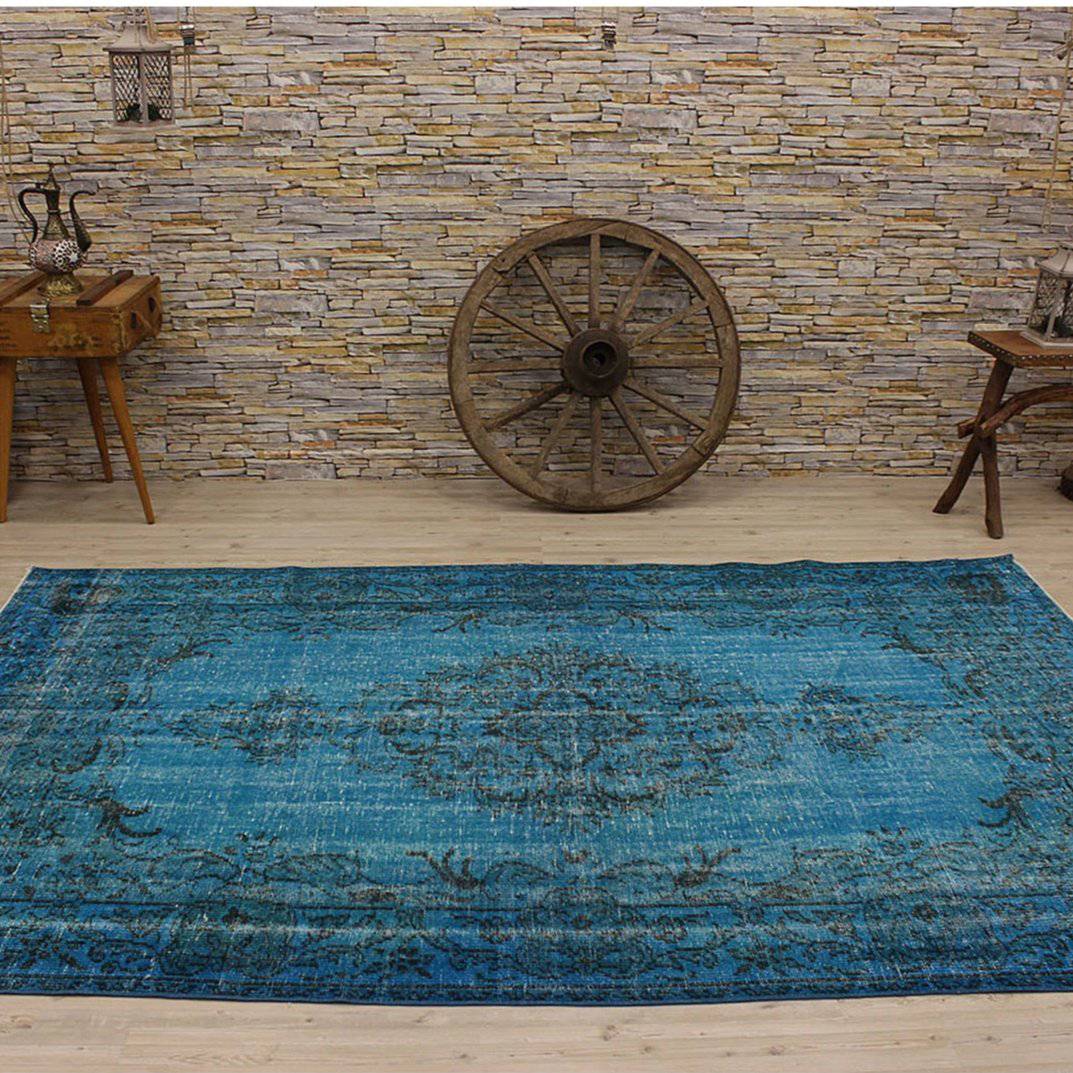 Hali 162X265 Cm Bursa Handmade Over Dyed Rug 2275 -  Rugs - ebarza Furniture UAE | Shop Modern Furniture in Abu Dhabi & Dubai - مفروشات ايبازرا في الامارات | تسوق اثاث عصري وديكورات مميزة في دبي وابوظبي