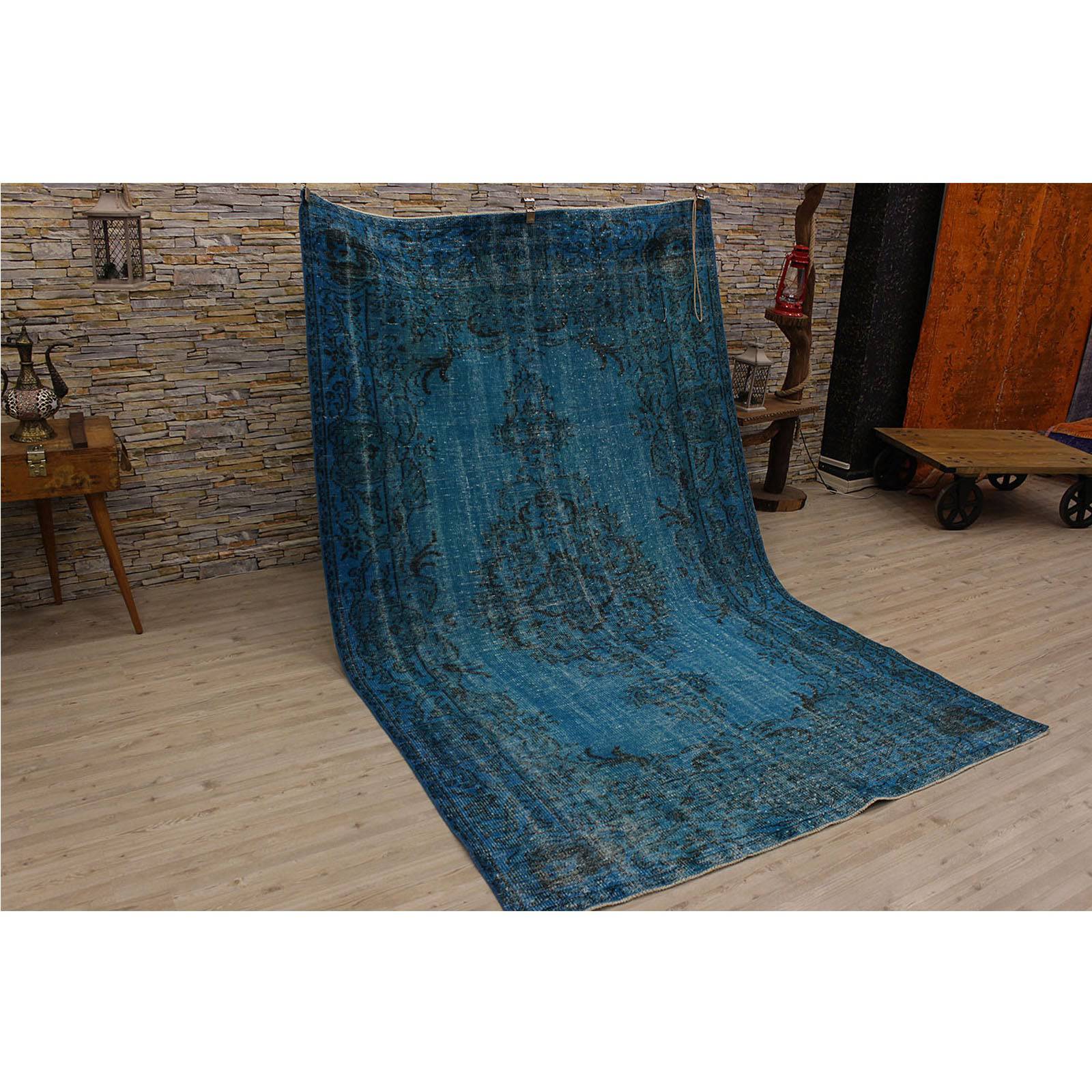 Hali 162X265 Cm Bursa Handmade Over Dyed Rug 2275 - Rugs - ebarza Furniture UAE | Shop Modern Furniture in Abu Dhabi & Dubai - مفروشات ايبازرا في الامارات | تسوق اثاث عصري وديكورات مميزة في دبي وابوظبي