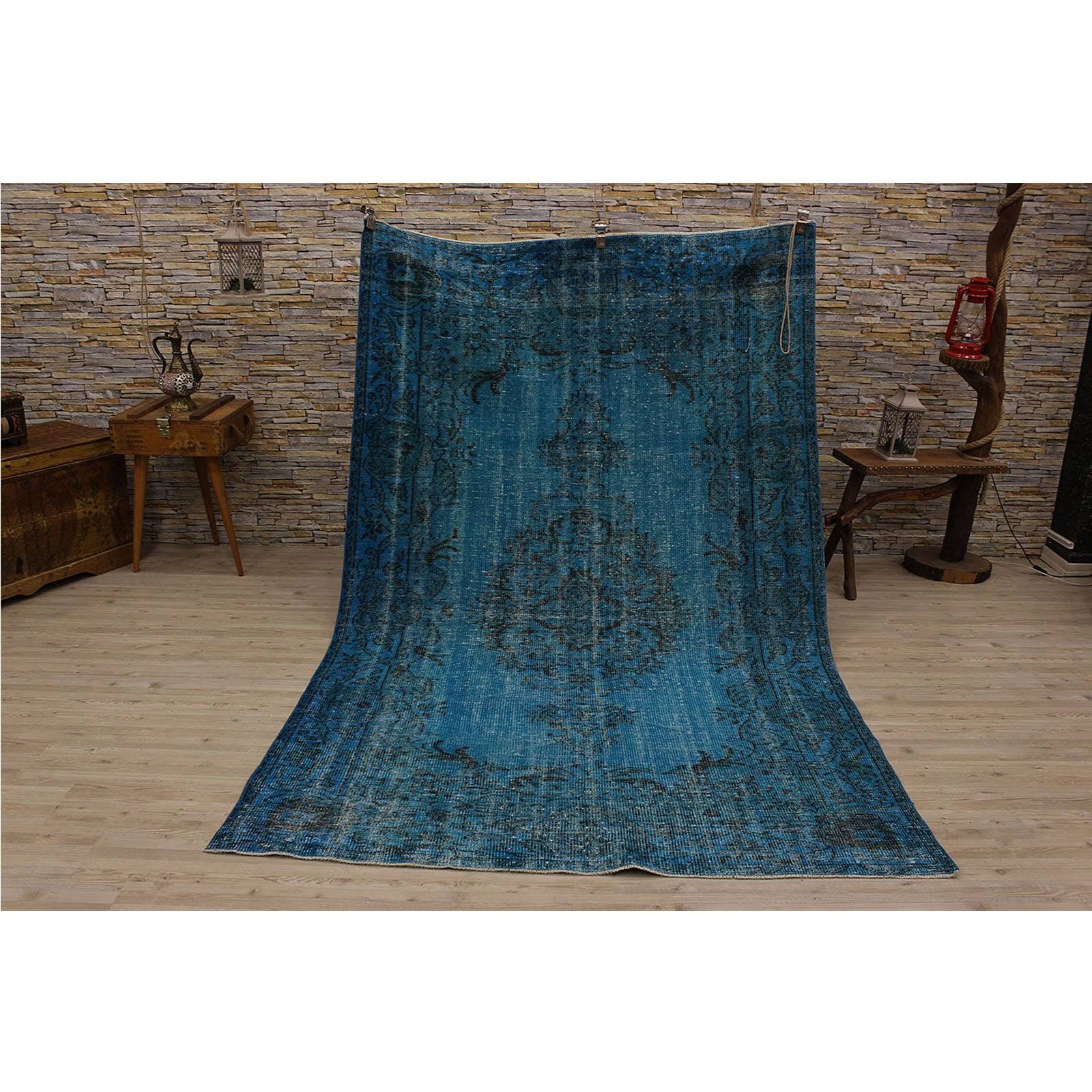 Hali 162X265 Cm Bursa Handmade Over Dyed Rug 2275 -  Rugs - ebarza Furniture UAE | Shop Modern Furniture in Abu Dhabi & Dubai - مفروشات ايبازرا في الامارات | تسوق اثاث عصري وديكورات مميزة في دبي وابوظبي