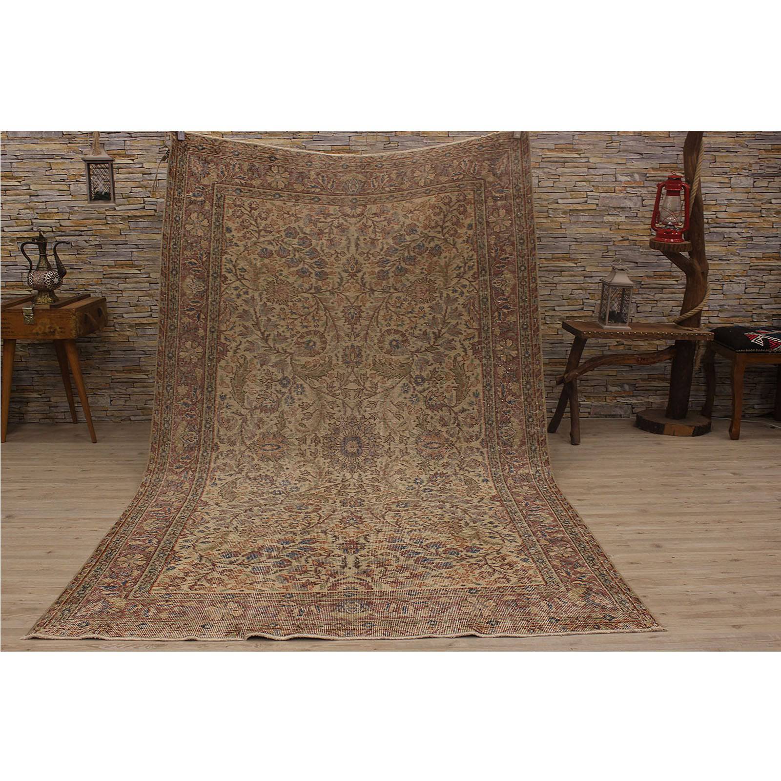 Hali 165X265 Cm Bursa Handmade Over Dyed Rug 2342 - Rugs - ebarza Furniture UAE | Shop Modern Furniture in Abu Dhabi & Dubai - مفروشات ايبازرا في الامارات | تسوق اثاث عصري وديكورات مميزة في دبي وابوظبي