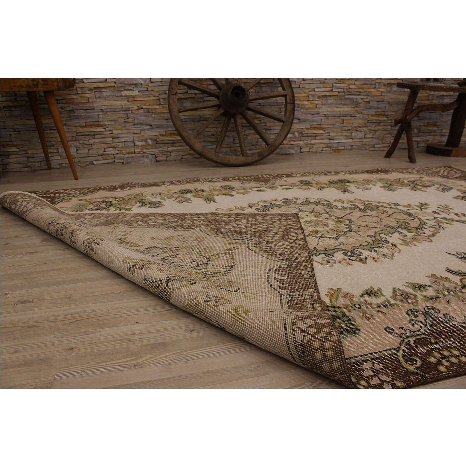 Hali 166X269 Cm Bursa Handmade Over Dyed Rug 2371 -  Rugs - ebarza Furniture UAE | Shop Modern Furniture in Abu Dhabi & Dubai - مفروشات ايبازرا في الامارات | تسوق اثاث عصري وديكورات مميزة في دبي وابوظبي