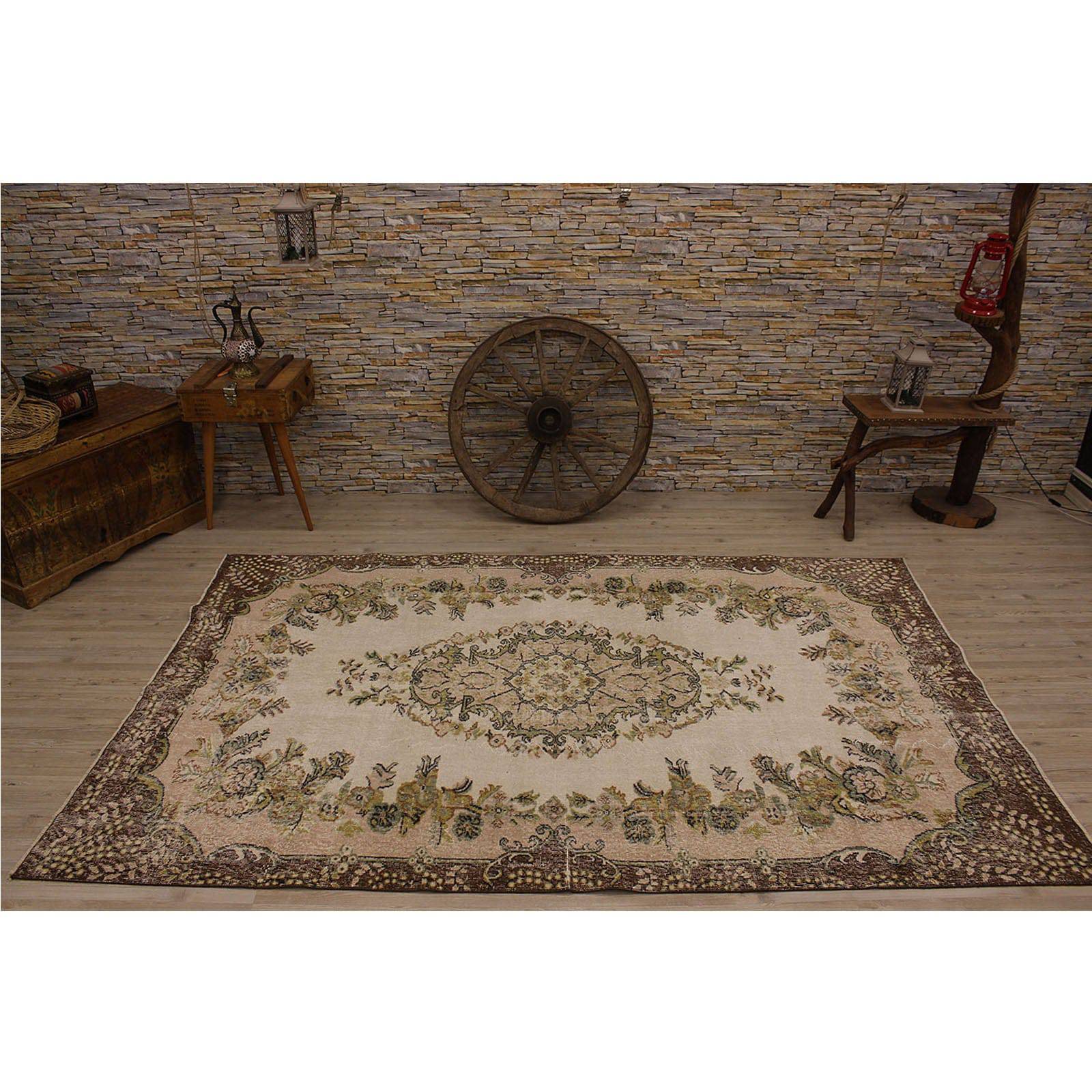 Hali 166X269 Cm Bursa Handmade Over Dyed Rug 2371 -  Rugs - ebarza Furniture UAE | Shop Modern Furniture in Abu Dhabi & Dubai - مفروشات ايبازرا في الامارات | تسوق اثاث عصري وديكورات مميزة في دبي وابوظبي