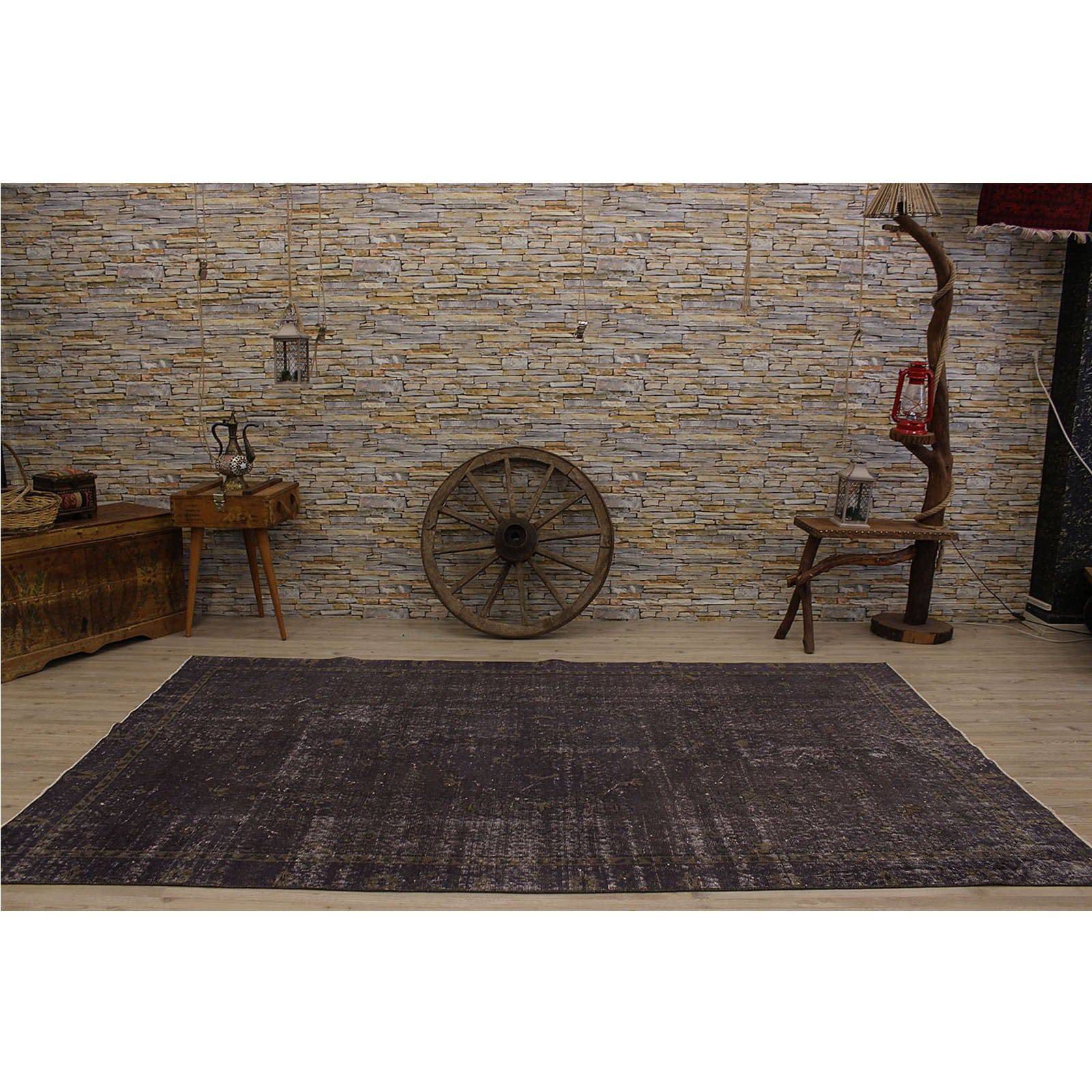 Hali 167X284  Cm Bursa Handmade Over Dyed Rug 2283 -  Rugs - ebarza Furniture UAE | Shop Modern Furniture in Abu Dhabi & Dubai - مفروشات ايبازرا في الامارات | تسوق اثاث عصري وديكورات مميزة في دبي وابوظبي