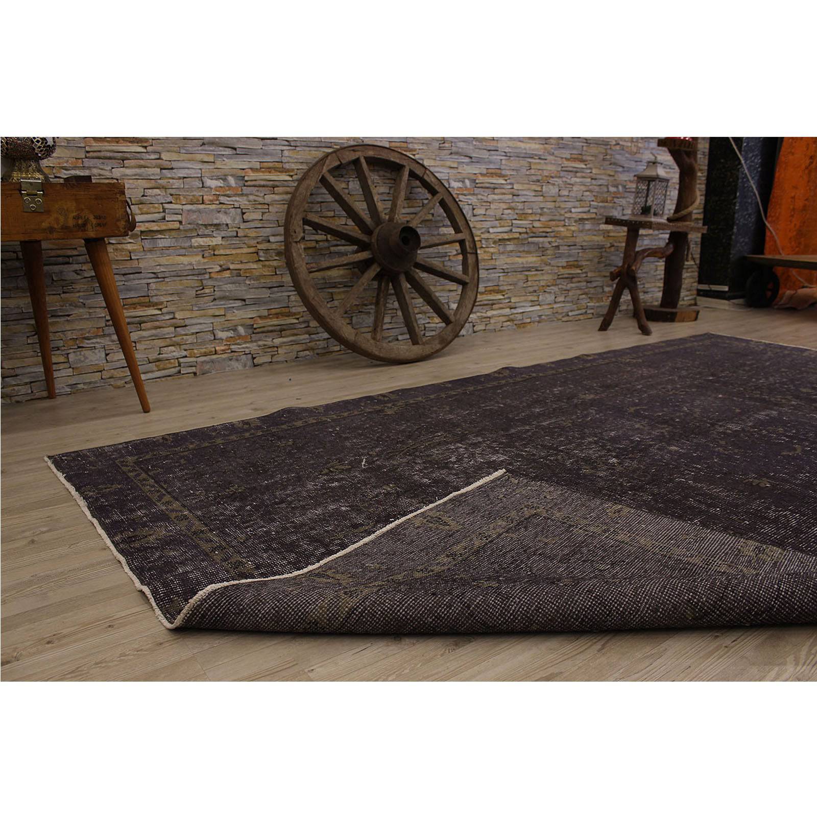 Hali 167X284  Cm Bursa Handmade Over Dyed Rug 2283 -  Rugs - ebarza Furniture UAE | Shop Modern Furniture in Abu Dhabi & Dubai - مفروشات ايبازرا في الامارات | تسوق اثاث عصري وديكورات مميزة في دبي وابوظبي