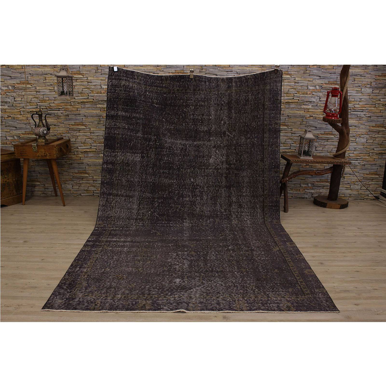 Hali 167X284  Cm Bursa Handmade Over Dyed Rug 2283 -  Rugs - ebarza Furniture UAE | Shop Modern Furniture in Abu Dhabi & Dubai - مفروشات ايبازرا في الامارات | تسوق اثاث عصري وديكورات مميزة في دبي وابوظبي