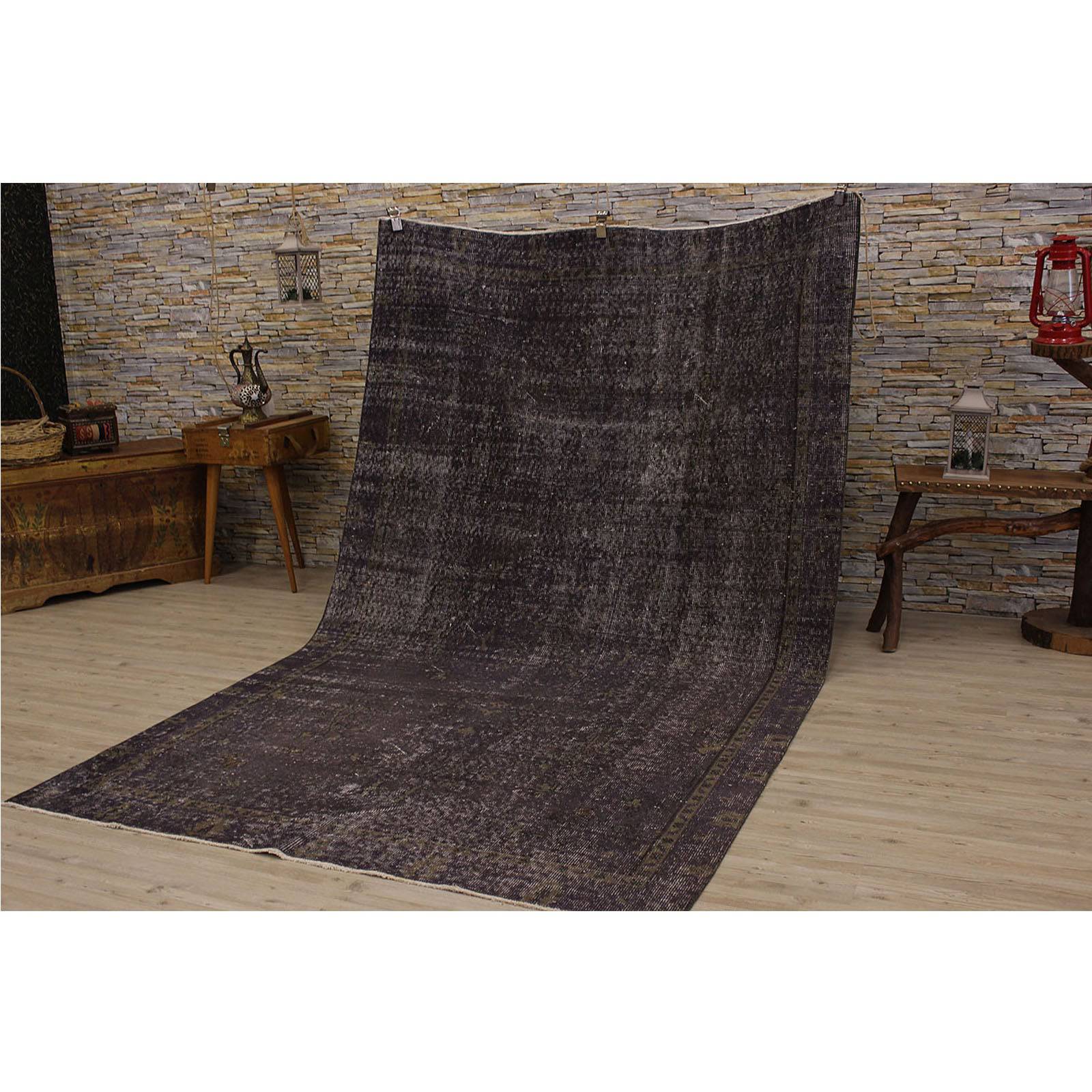 Hali 167X284  Cm Bursa Handmade Over Dyed Rug 2283 -  Rugs - ebarza Furniture UAE | Shop Modern Furniture in Abu Dhabi & Dubai - مفروشات ايبازرا في الامارات | تسوق اثاث عصري وديكورات مميزة في دبي وابوظبي