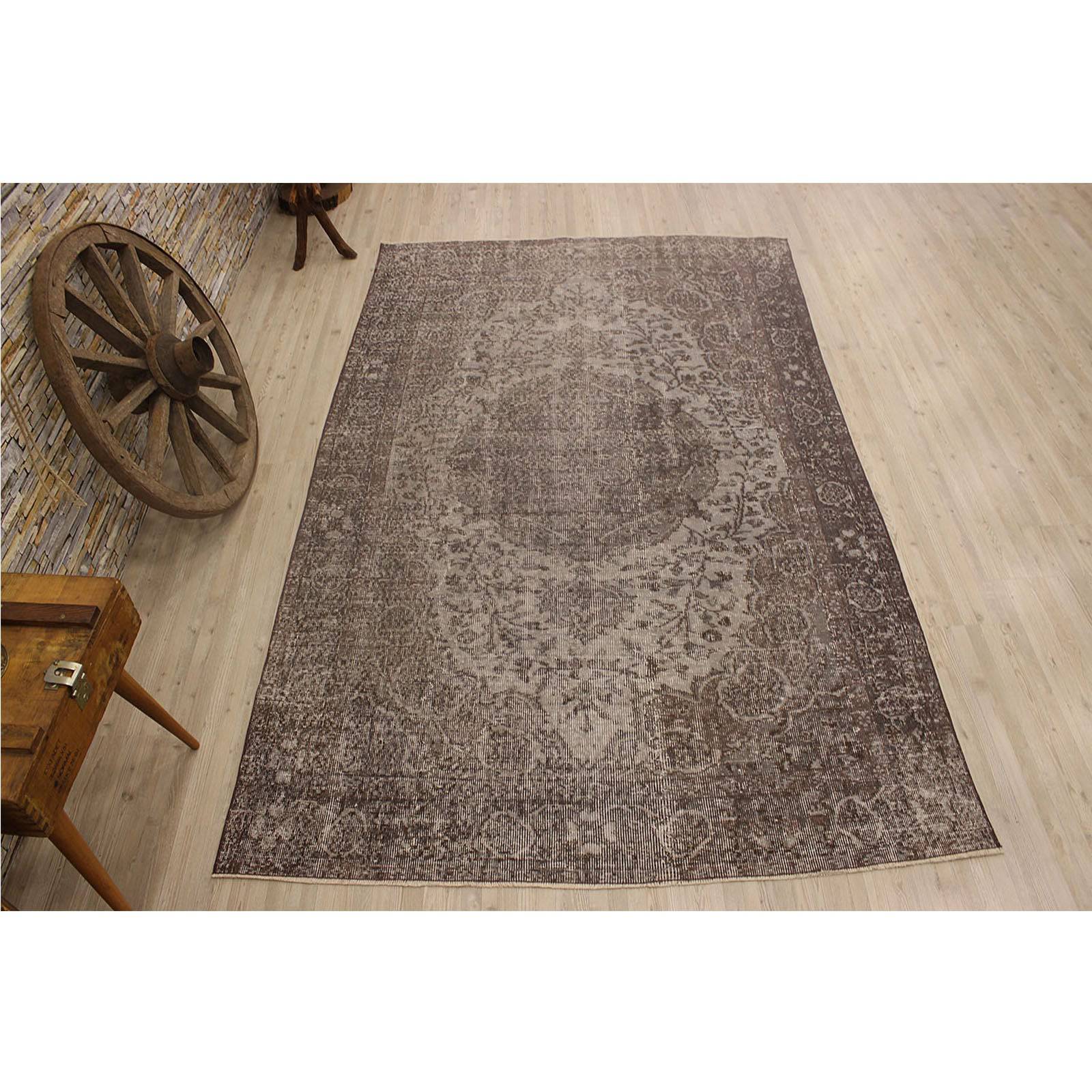 Hali 170X267  Cm Bursa Handmade Over Dyed Rug  2359 -  Rugs - ebarza Furniture UAE | Shop Modern Furniture in Abu Dhabi & Dubai - مفروشات ايبازرا في الامارات | تسوق اثاث عصري وديكورات مميزة في دبي وابوظبي
