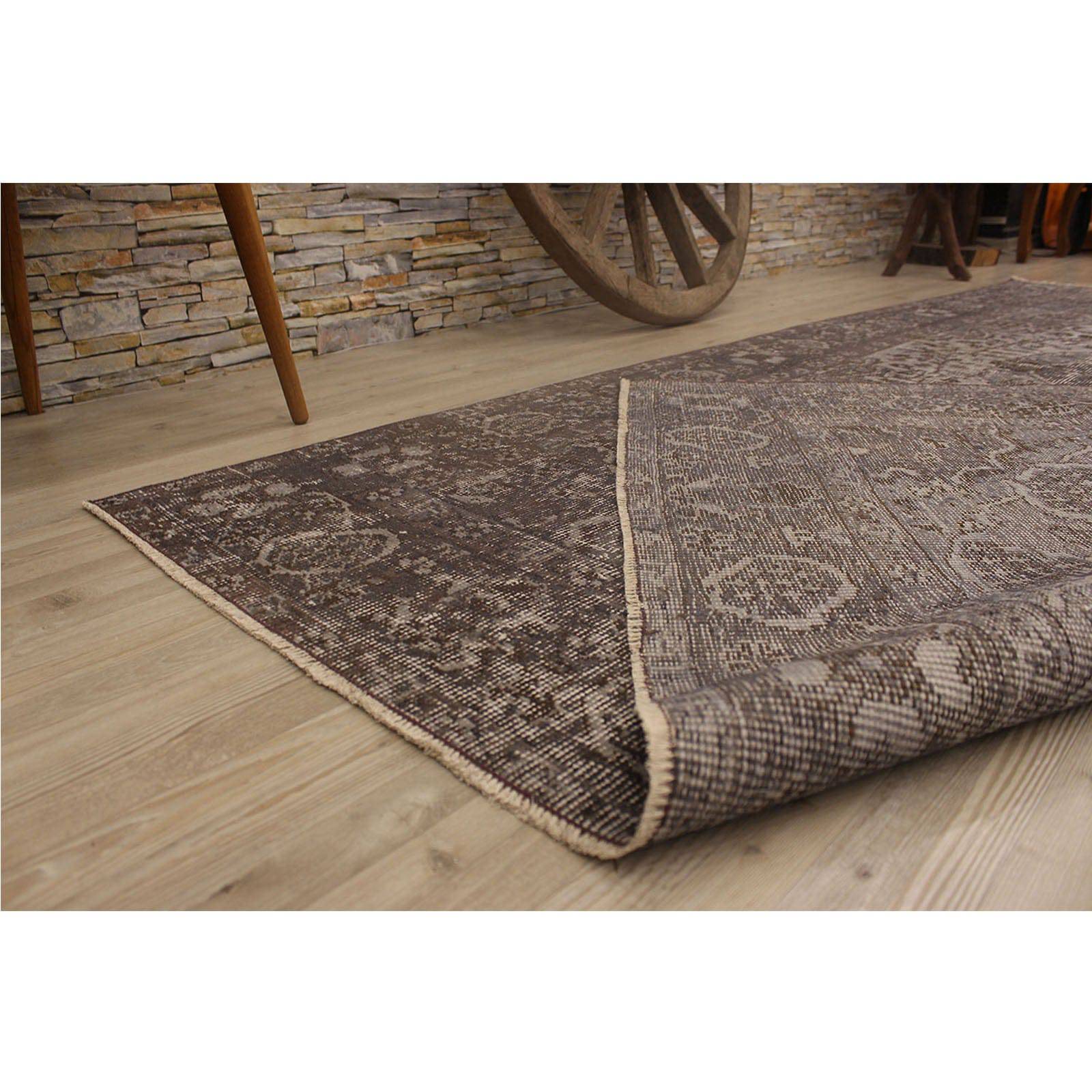 Hali 170X267  Cm Bursa Handmade Over Dyed Rug  2359 -  Rugs - ebarza Furniture UAE | Shop Modern Furniture in Abu Dhabi & Dubai - مفروشات ايبازرا في الامارات | تسوق اثاث عصري وديكورات مميزة في دبي وابوظبي