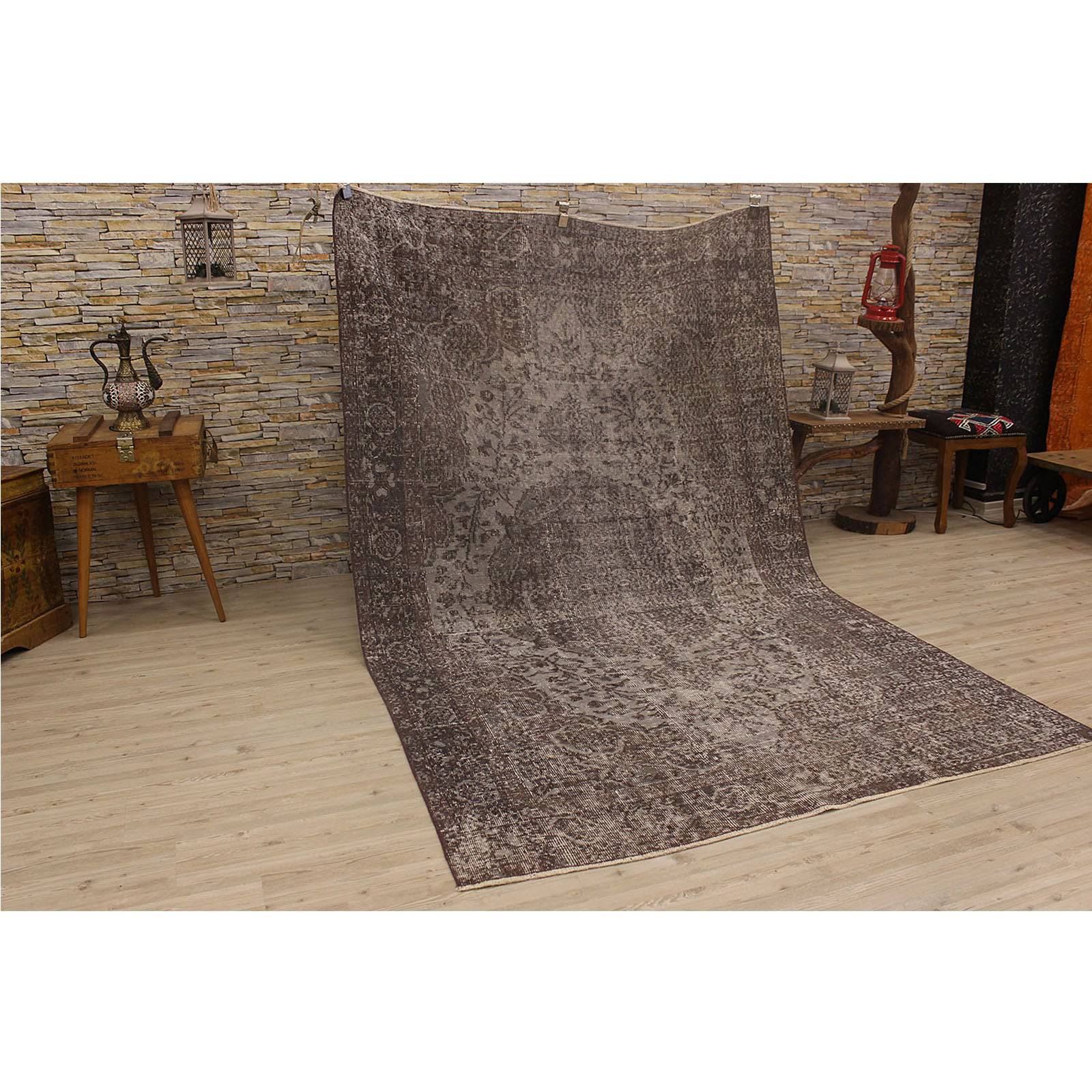 Hali 170X267  Cm Bursa Handmade Over Dyed Rug  2359 -  Rugs - ebarza Furniture UAE | Shop Modern Furniture in Abu Dhabi & Dubai - مفروشات ايبازرا في الامارات | تسوق اثاث عصري وديكورات مميزة في دبي وابوظبي