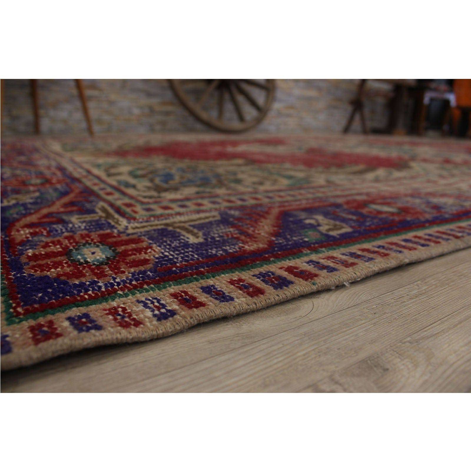 Hali 179X275 Cm Bursa Handmade Over Dyed Rug 2381 - Rugs - ebarza Furniture UAE | Shop Modern Furniture in Abu Dhabi & Dubai - مفروشات ايبازرا في الامارات | تسوق اثاث عصري وديكورات مميزة في دبي وابوظبي