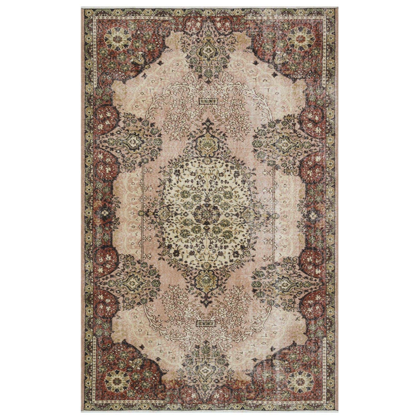 Hali 179X276  Cm Bursa Handmade Over Dyed Rug  1776 -  Rugs - ebarza Furniture UAE | Shop Modern Furniture in Abu Dhabi & Dubai - مفروشات ايبازرا في الامارات | تسوق اثاث عصري وديكورات مميزة في دبي وابوظبي