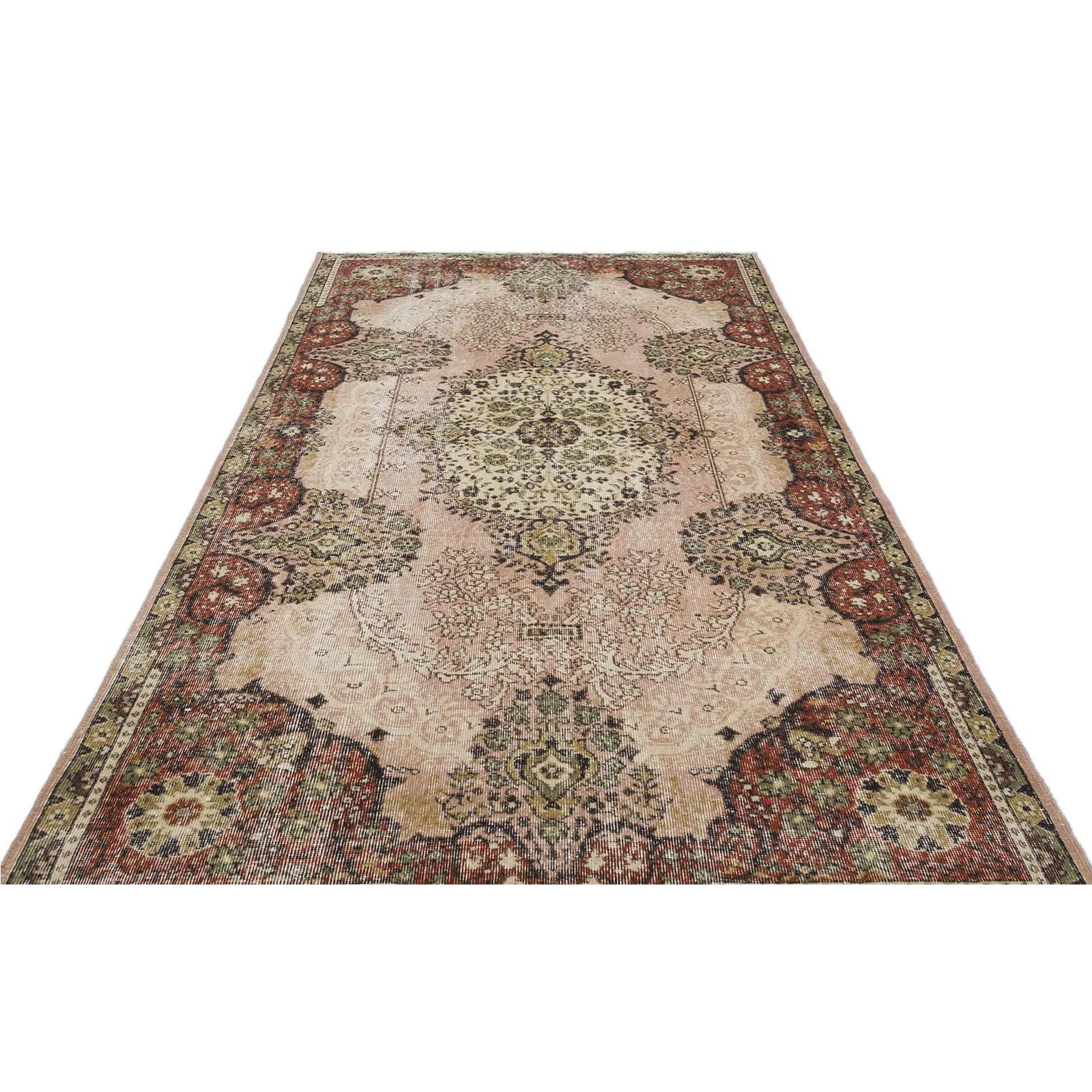 Hali 179X276  Cm Bursa Handmade Over Dyed Rug  1776 -  Rugs - ebarza Furniture UAE | Shop Modern Furniture in Abu Dhabi & Dubai - مفروشات ايبازرا في الامارات | تسوق اثاث عصري وديكورات مميزة في دبي وابوظبي