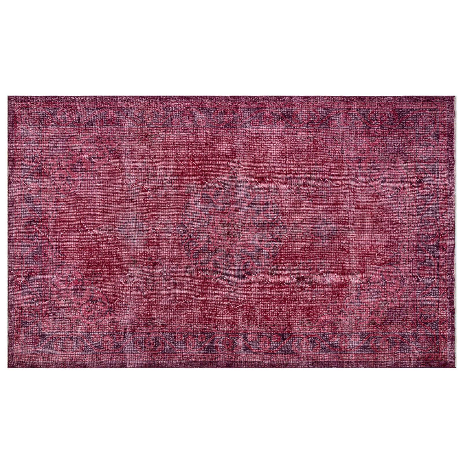 Hali 183X293  Cm Bursa Handmade Over Dyed Rug 1699 -  Rugs - ebarza Furniture UAE | Shop Modern Furniture in Abu Dhabi & Dubai - مفروشات ايبازرا في الامارات | تسوق اثاث عصري وديكورات مميزة في دبي وابوظبي