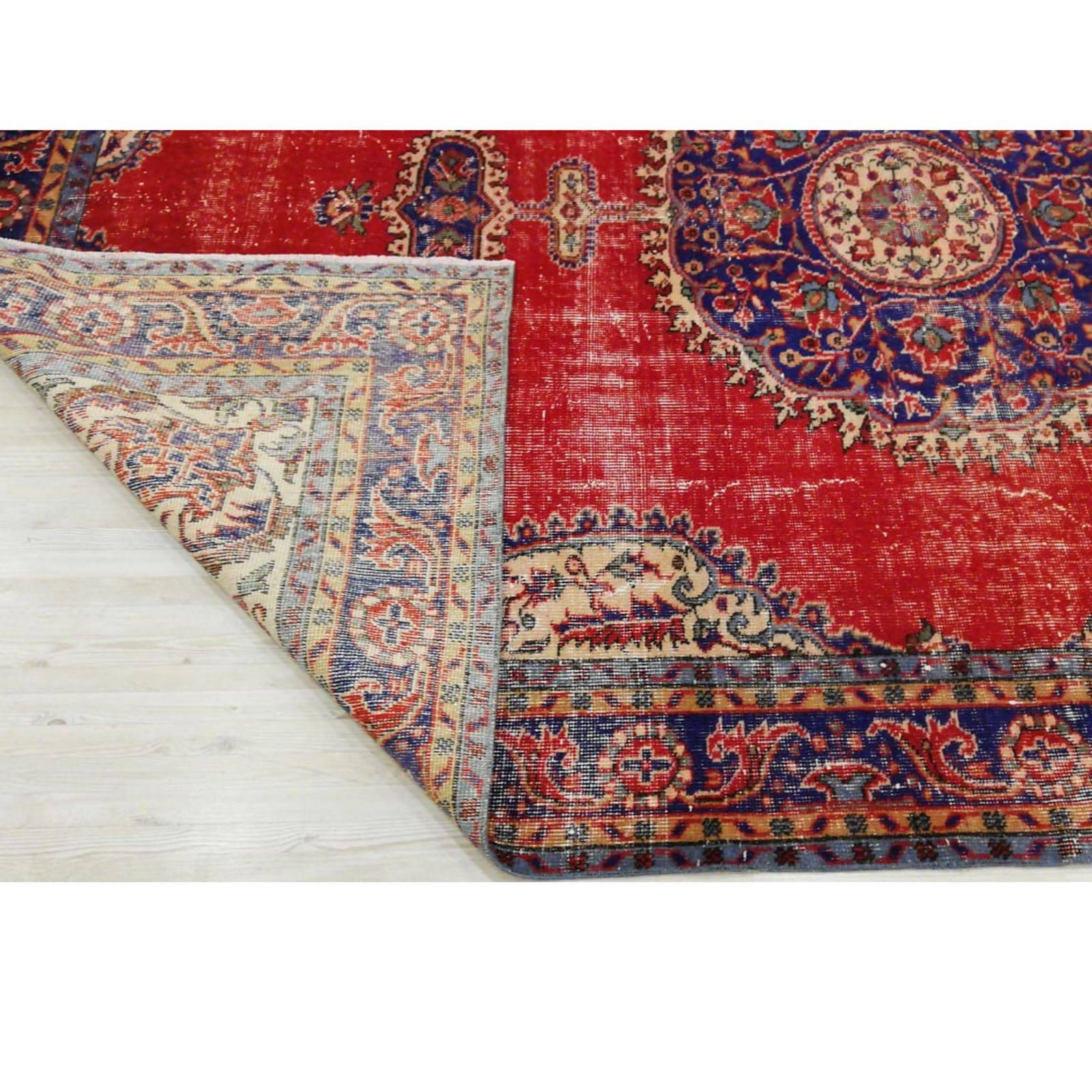 Hali 207X310 Cm Bursa Handmade Over Dyed Rug 3036 - Rugs - ebarza Furniture UAE | Shop Modern Furniture in Abu Dhabi & Dubai - مفروشات ايبازرا في الامارات | تسوق اثاث عصري وديكورات مميزة في دبي وابوظبي