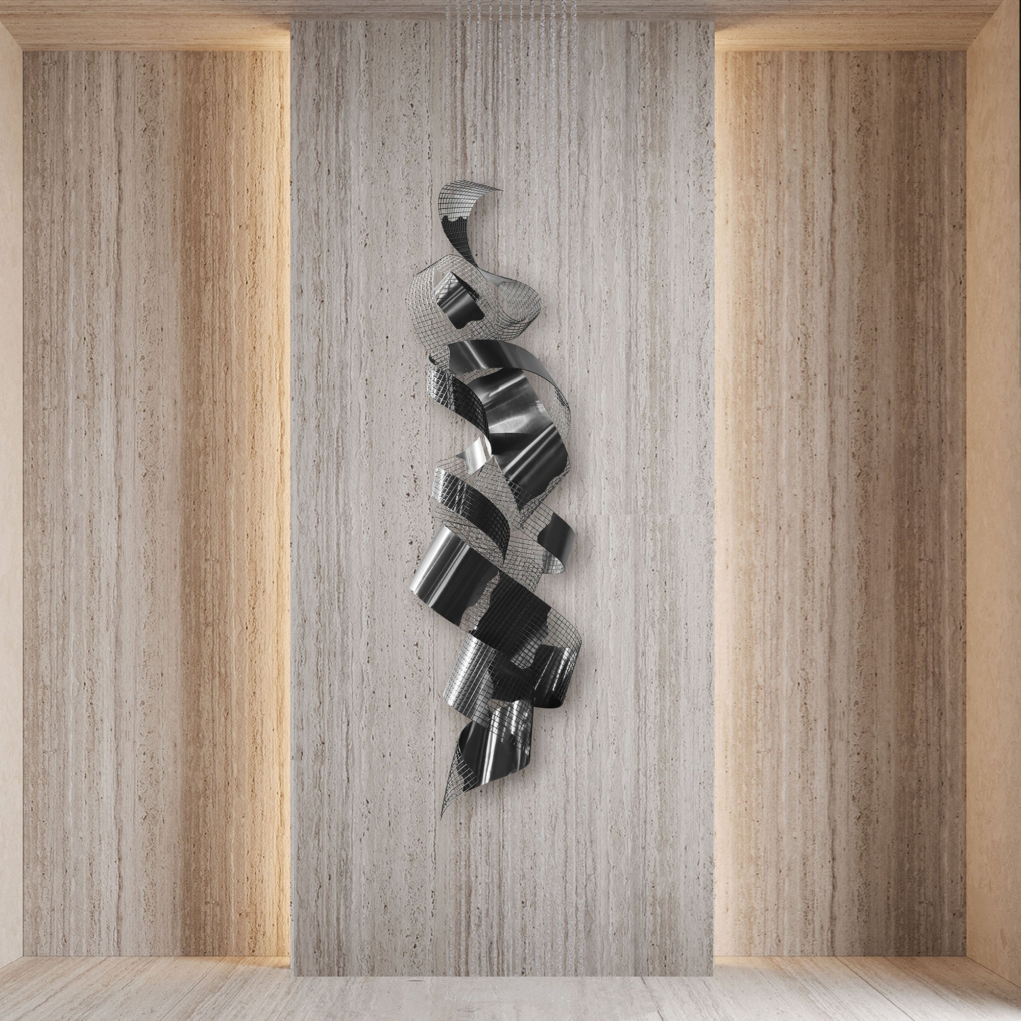 Hand Crafted Stainless Steel Artwork BG20230018 - Artwork - ebarza Furniture UAE | Shop Modern Furniture in Abu Dhabi & Dubai - مفروشات ايبازرا في الامارات | تسوق اثاث عصري وديكورات مميزة في دبي وابوظبي