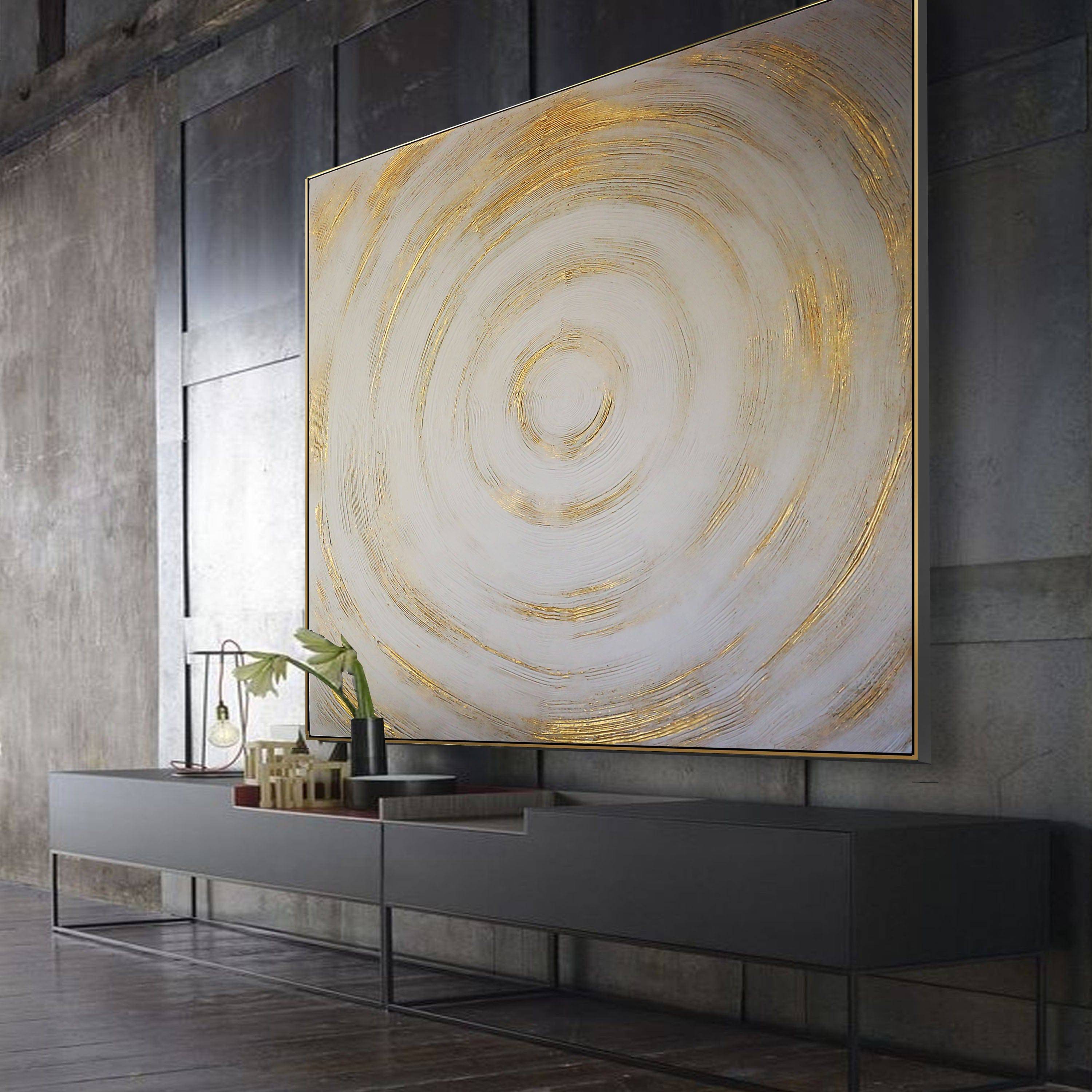 Hand Painted Art Painting With 140X140 Cm Frame SOAAP0013-L -  Paintings - ebarza Furniture UAE | Shop Modern Furniture in Abu Dhabi & Dubai - مفروشات ايبازرا في الامارات | تسوق اثاث عصري وديكورات مميزة في دبي وابوظبي