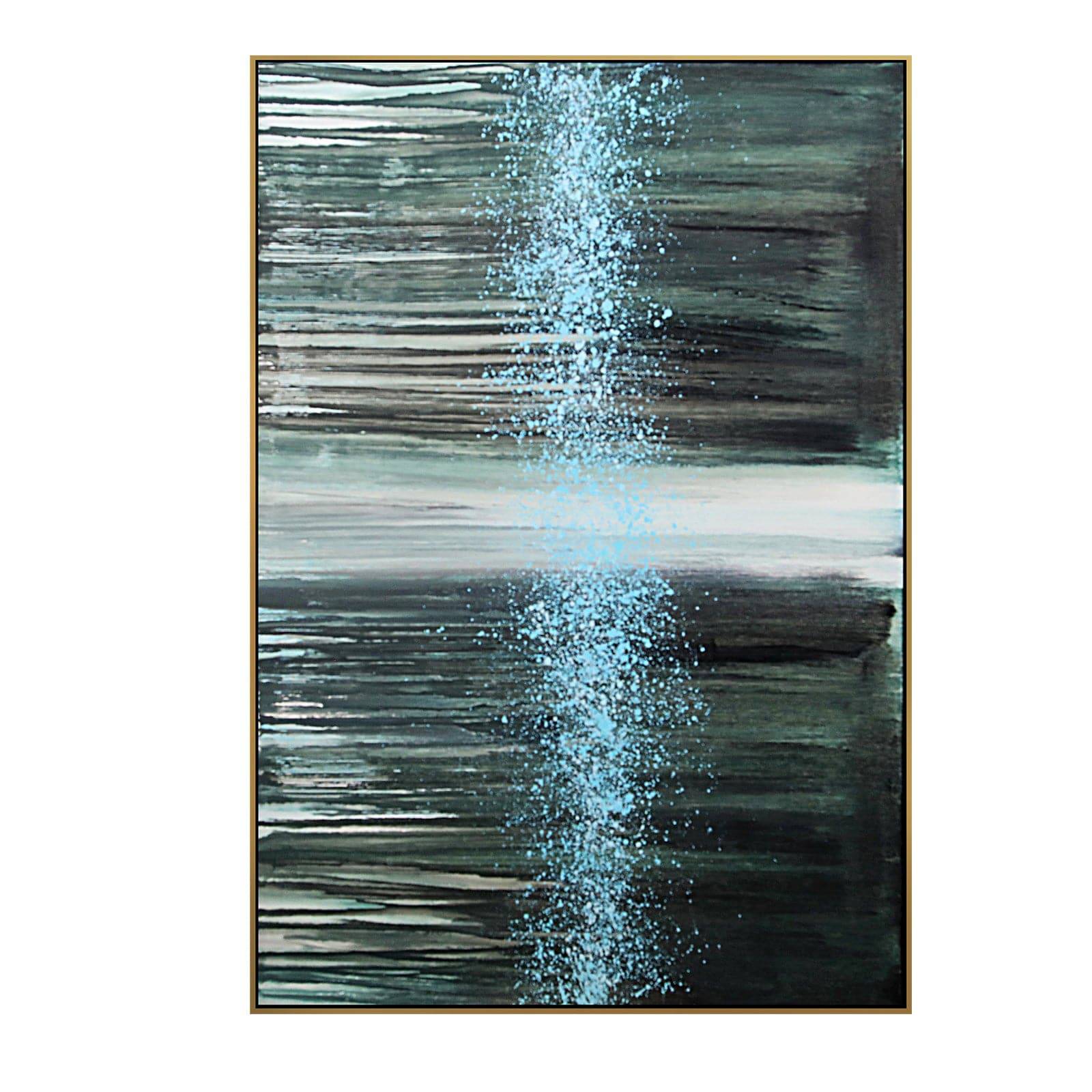 Hand Painted Art Painting With Frame 130X90 Cm Soap0108 -  Paintings - ebarza Furniture UAE | Shop Modern Furniture in Abu Dhabi & Dubai - مفروشات ايبازرا في الامارات | تسوق اثاث عصري وديكورات مميزة في دبي وابوظبي