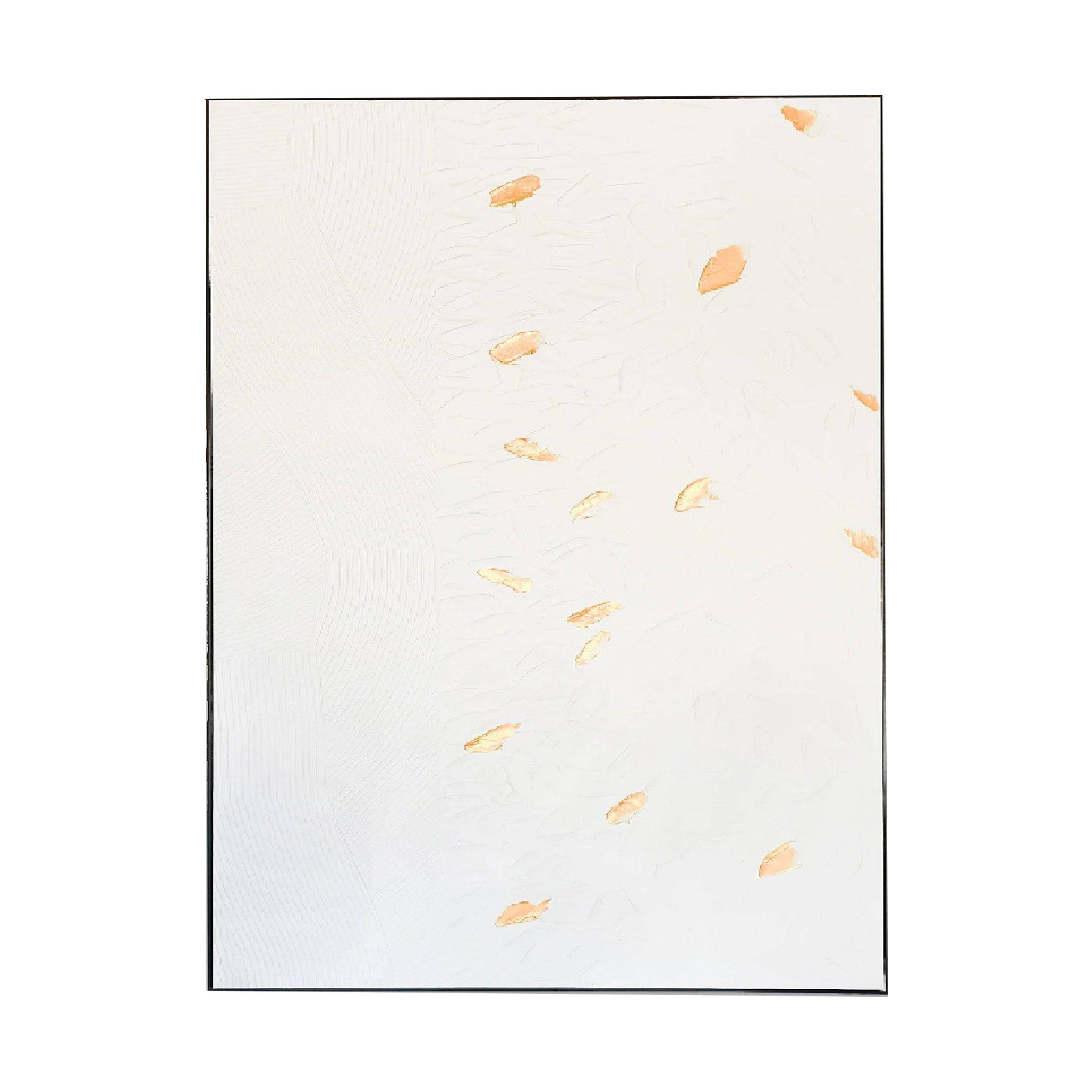Hand Painted Art Painting With Rose Gold Frame 120X220 Cm Soaap0109 - Paintings - ebarza Furniture UAE | Shop Modern Furniture in Abu Dhabi & Dubai - مفروشات ايبازرا في الامارات | تسوق اثاث عصري وديكورات مميزة في دبي وابوظبي