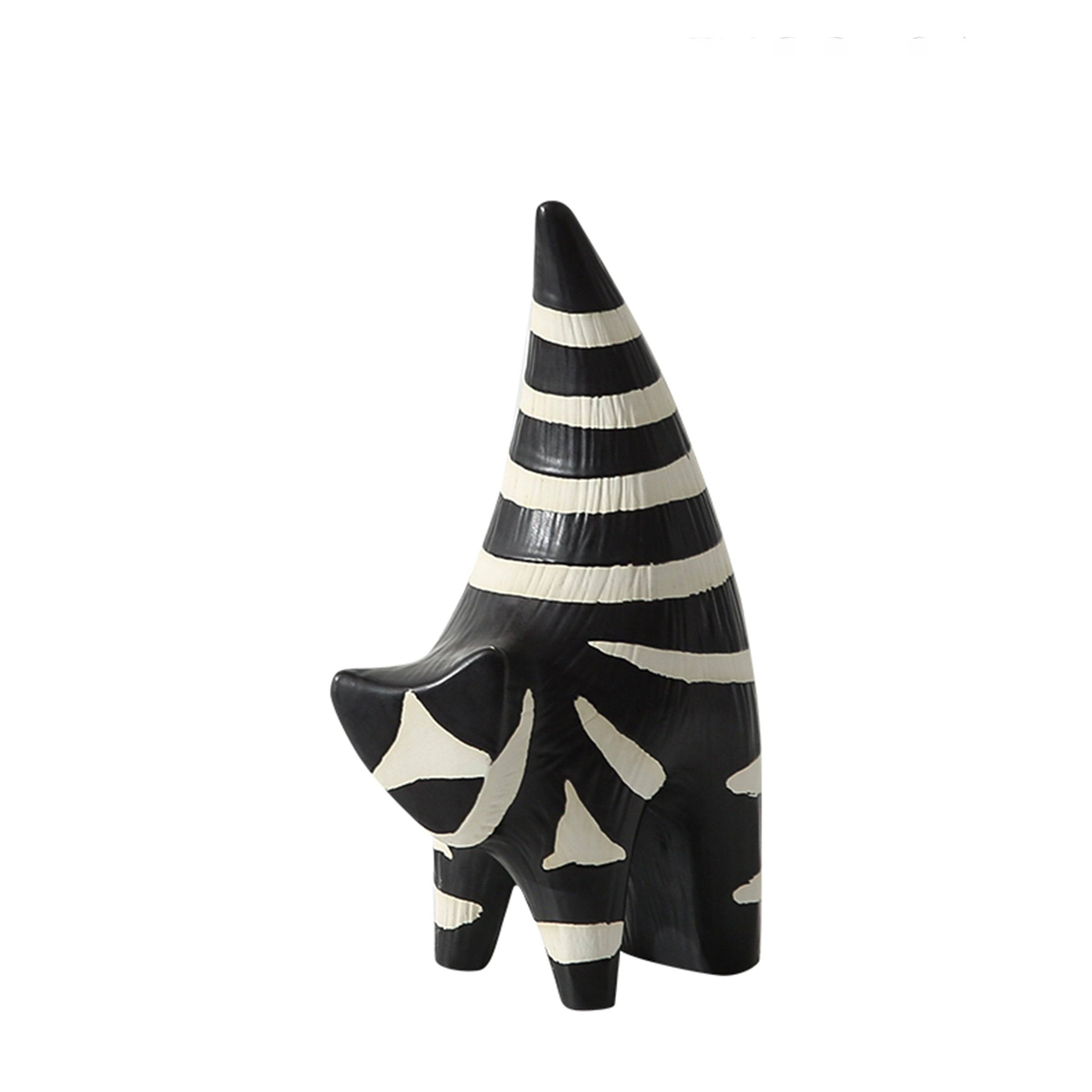 Hand Painted Cat Ornament -A Fa-D21083A - Home Decor Figurines - ebarza Furniture UAE | Shop Modern Furniture in Abu Dhabi & Dubai - مفروشات ايبازرا في الامارات | تسوق اثاث عصري وديكورات مميزة في دبي وابوظبي