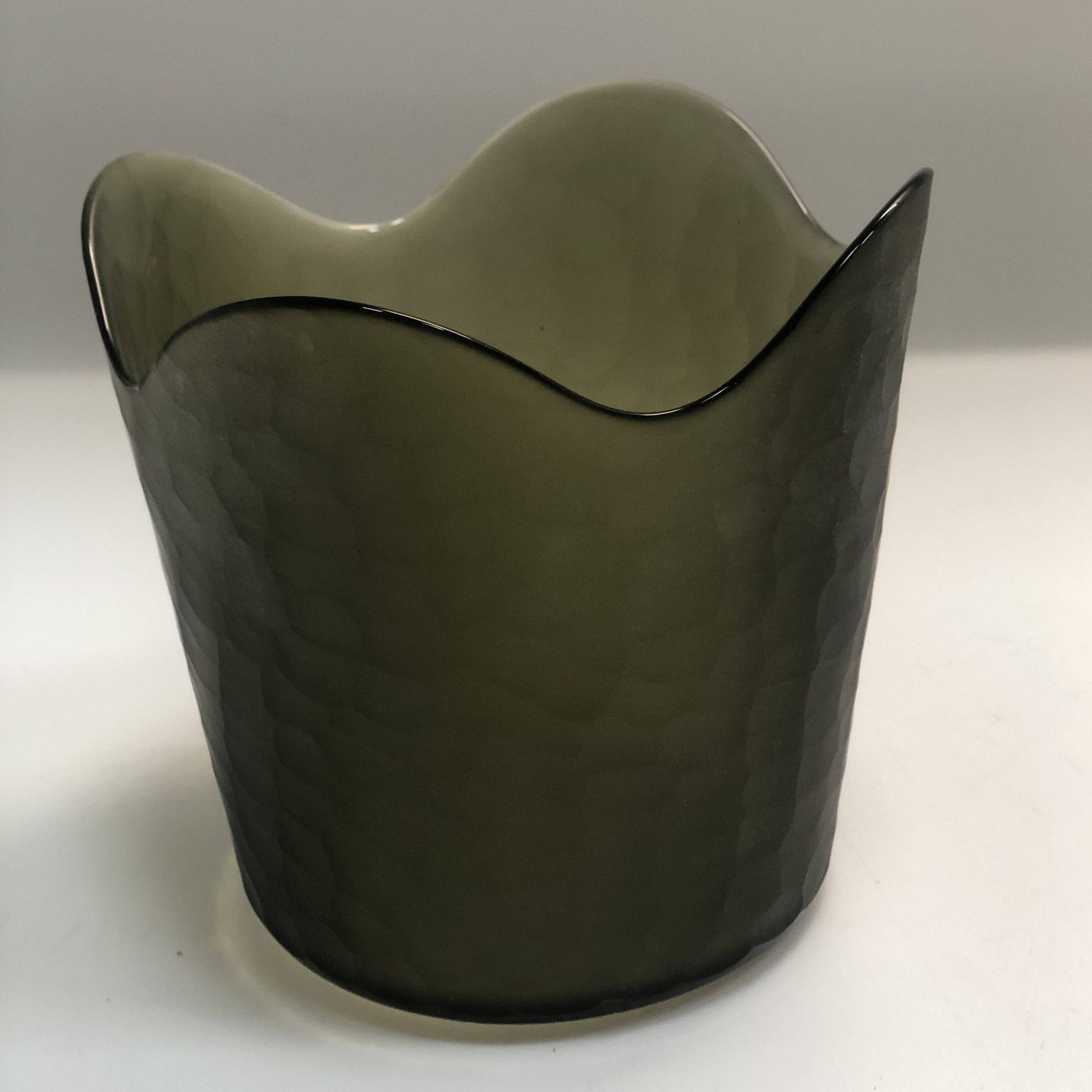 Handmade Balloton Glass Vase A0234-110-Gray - Vases - ebarza Furniture UAE | Shop Modern Furniture in Abu Dhabi & Dubai - مفروشات ايبازرا في الامارات | تسوق اثاث عصري وديكورات مميزة في دبي وابوظبي