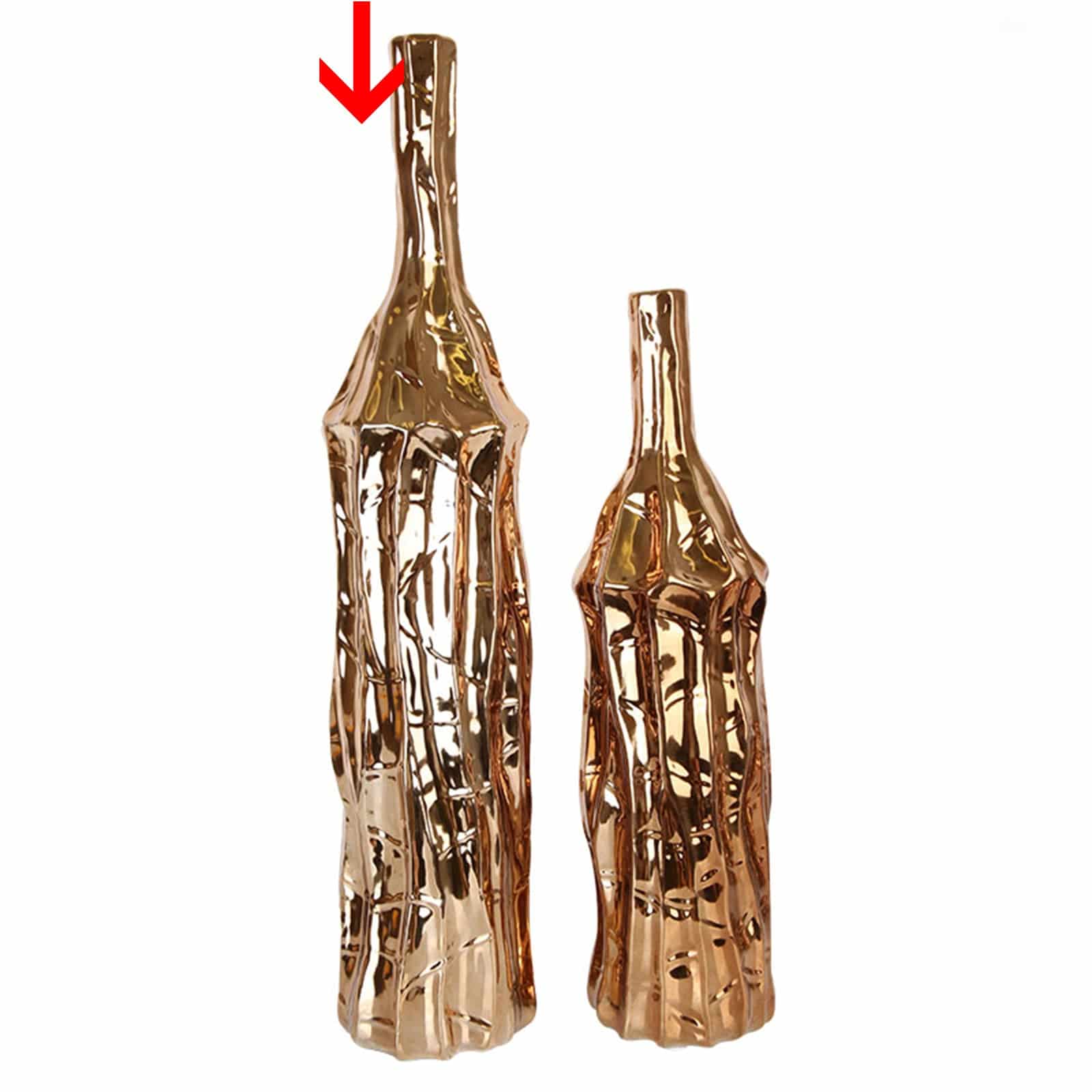 Handmade Ceramic Decorative Vase Faad20A - Vases - ebarza Furniture UAE | Shop Modern Furniture in Abu Dhabi & Dubai - مفروشات ايبازرا في الامارات | تسوق اثاث عصري وديكورات مميزة في دبي وابوظبي