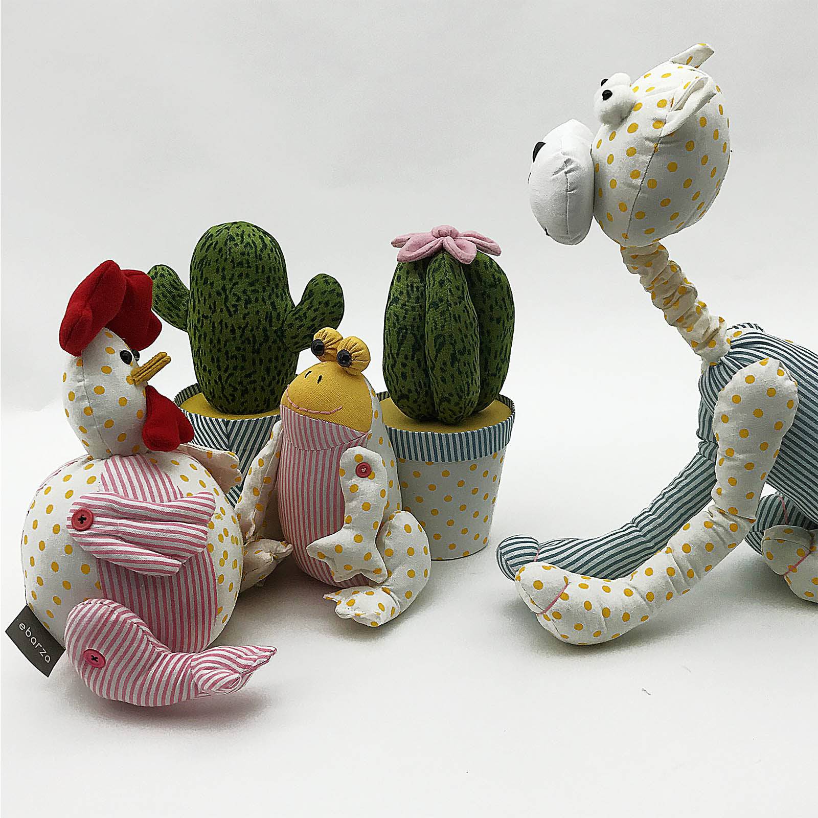 Handmade Cute Cat Animal Decorative Doll/Door Stopper T11217B - Doll/Door stopper - ebarza Furniture UAE | Shop Modern Furniture in Abu Dhabi & Dubai - مفروشات ايبازرا في الامارات | تسوق اثاث عصري وديكورات مميزة في دبي وابوظبي