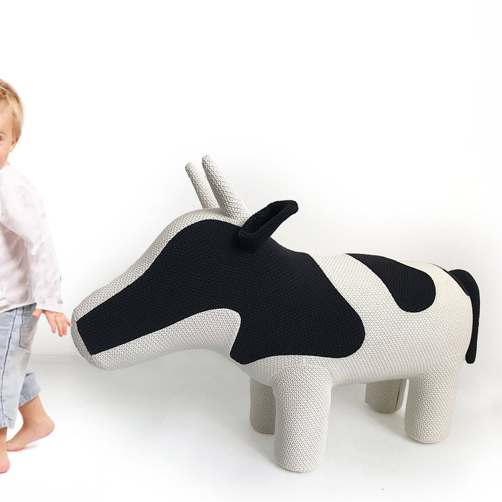 Handmade Cute Cow Decorative Lt-Y13 - Kids Dolls - ebarza Furniture UAE | Shop Modern Furniture in Abu Dhabi & Dubai - مفروشات ايبازرا في الامارات | تسوق اثاث عصري وديكورات مميزة في دبي وابوظبي