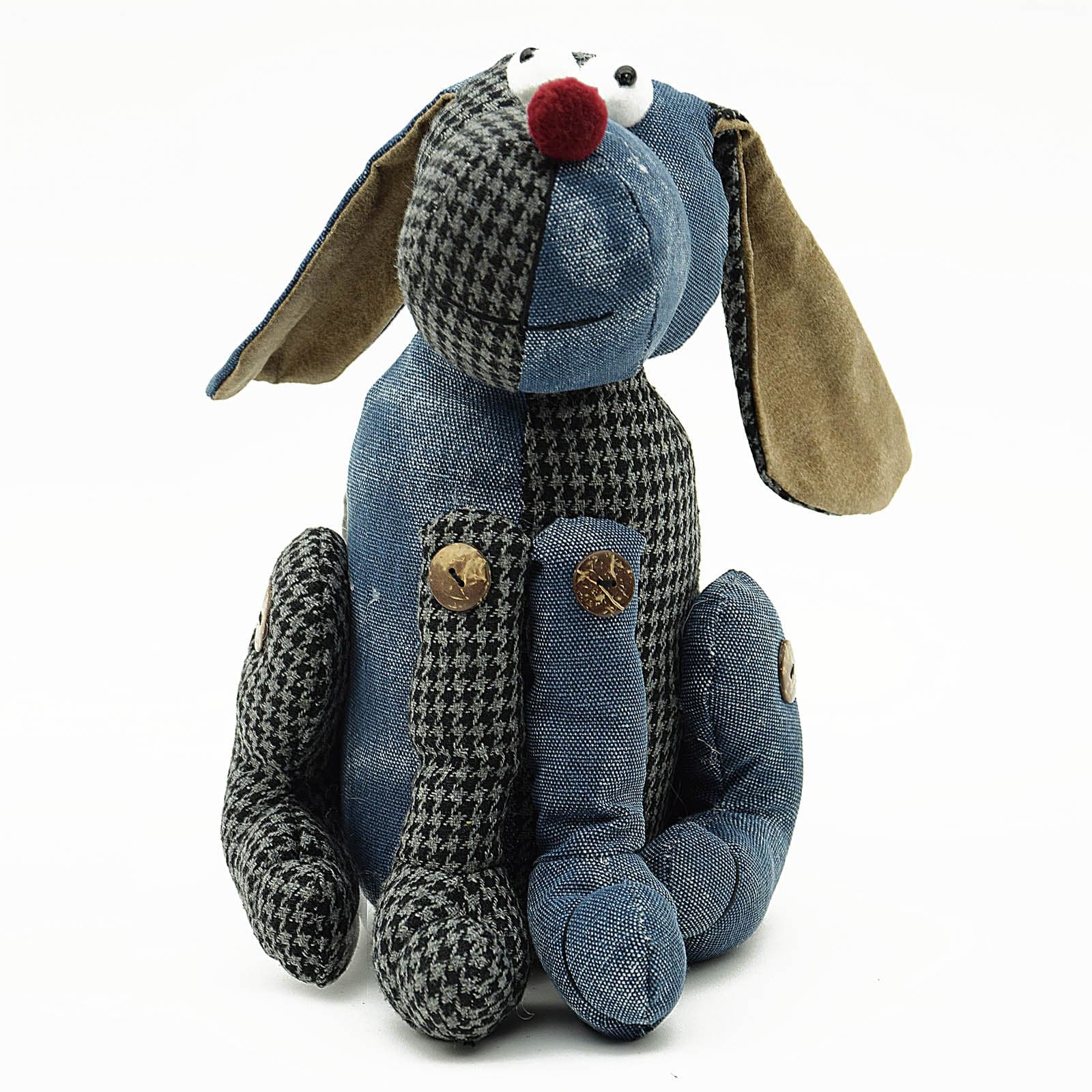 Handmade Cute Dog Decorative Doll/Door Stopper T11088A - Doll/Door stopper - ebarza Furniture UAE | Shop Modern Furniture in Abu Dhabi & Dubai - مفروشات ايبازرا في الامارات | تسوق اثاث عصري وديكورات مميزة في دبي وابوظبي