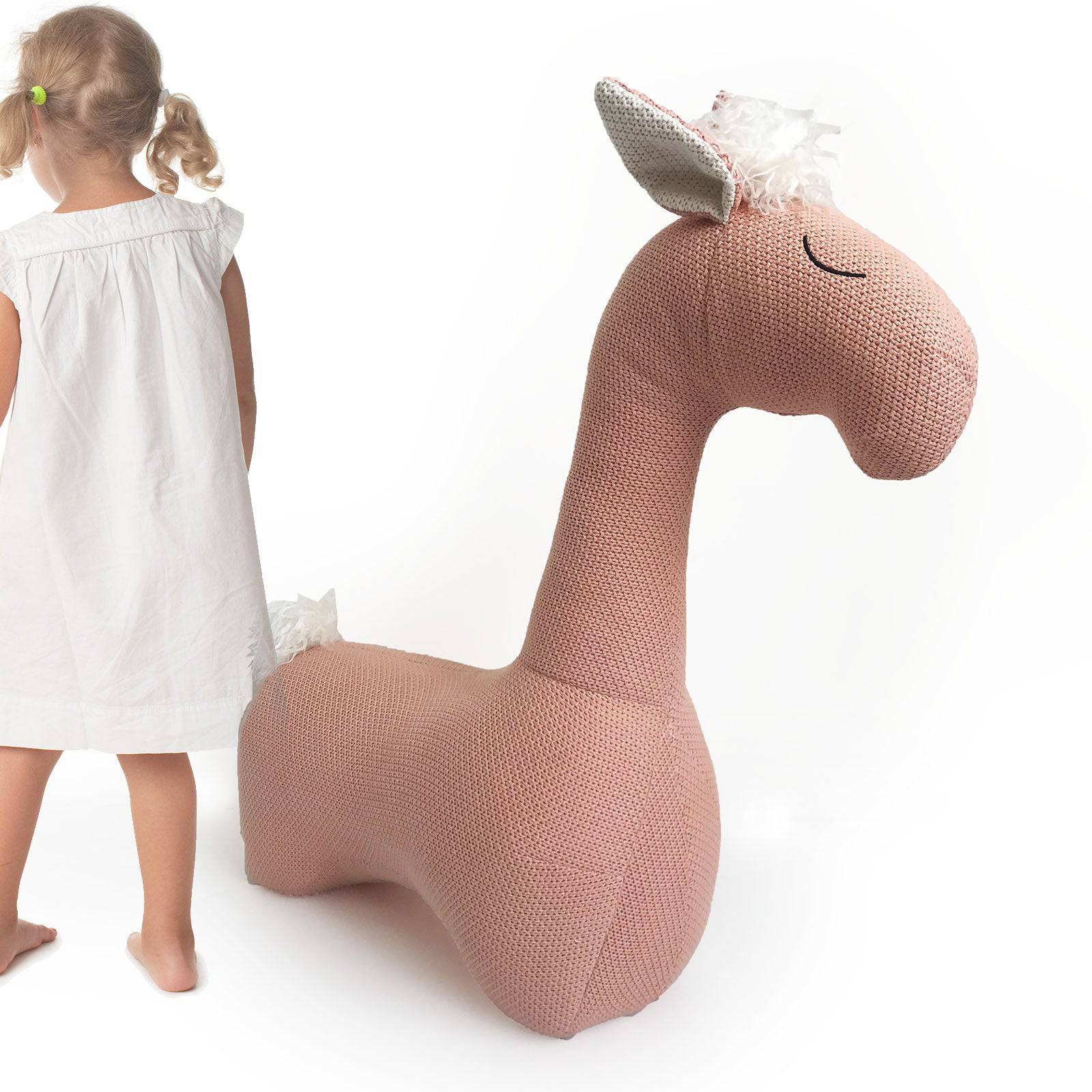 Handmade Cute Lama Decorative Lt-E005 - Kids Dolls - ebarza Furniture UAE | Shop Modern Furniture in Abu Dhabi & Dubai - مفروشات ايبازرا في الامارات | تسوق اثاث عصري وديكورات مميزة في دبي وابوظبي