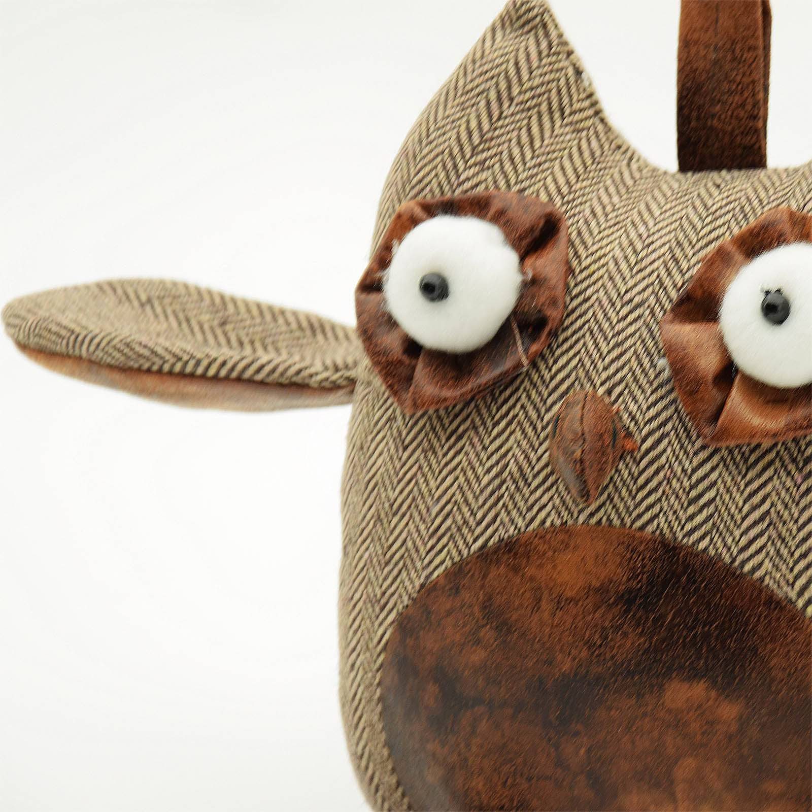 Handmade Cute Owl Decorative Doll/Door Stopper T14033-5 - Doll/Door stopper - ebarza Furniture UAE | Shop Modern Furniture in Abu Dhabi & Dubai - مفروشات ايبازرا في الامارات | تسوق اثاث عصري وديكورات مميزة في دبي وابوظبي