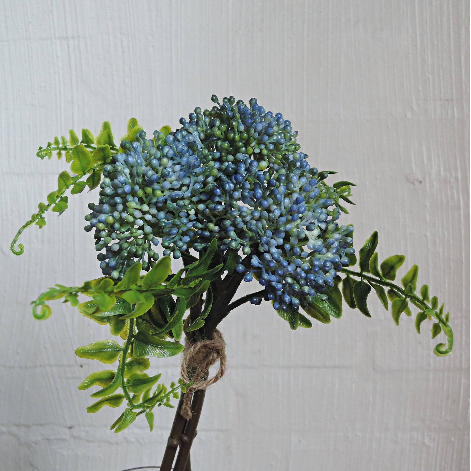 Handmade Decorative Artificial Plant N35520-G003-Bu - Plants - ebarza Furniture UAE | Shop Modern Furniture in Abu Dhabi & Dubai - مفروشات ايبازرا في الامارات | تسوق اثاث عصري وديكورات مميزة في دبي وابوظبي