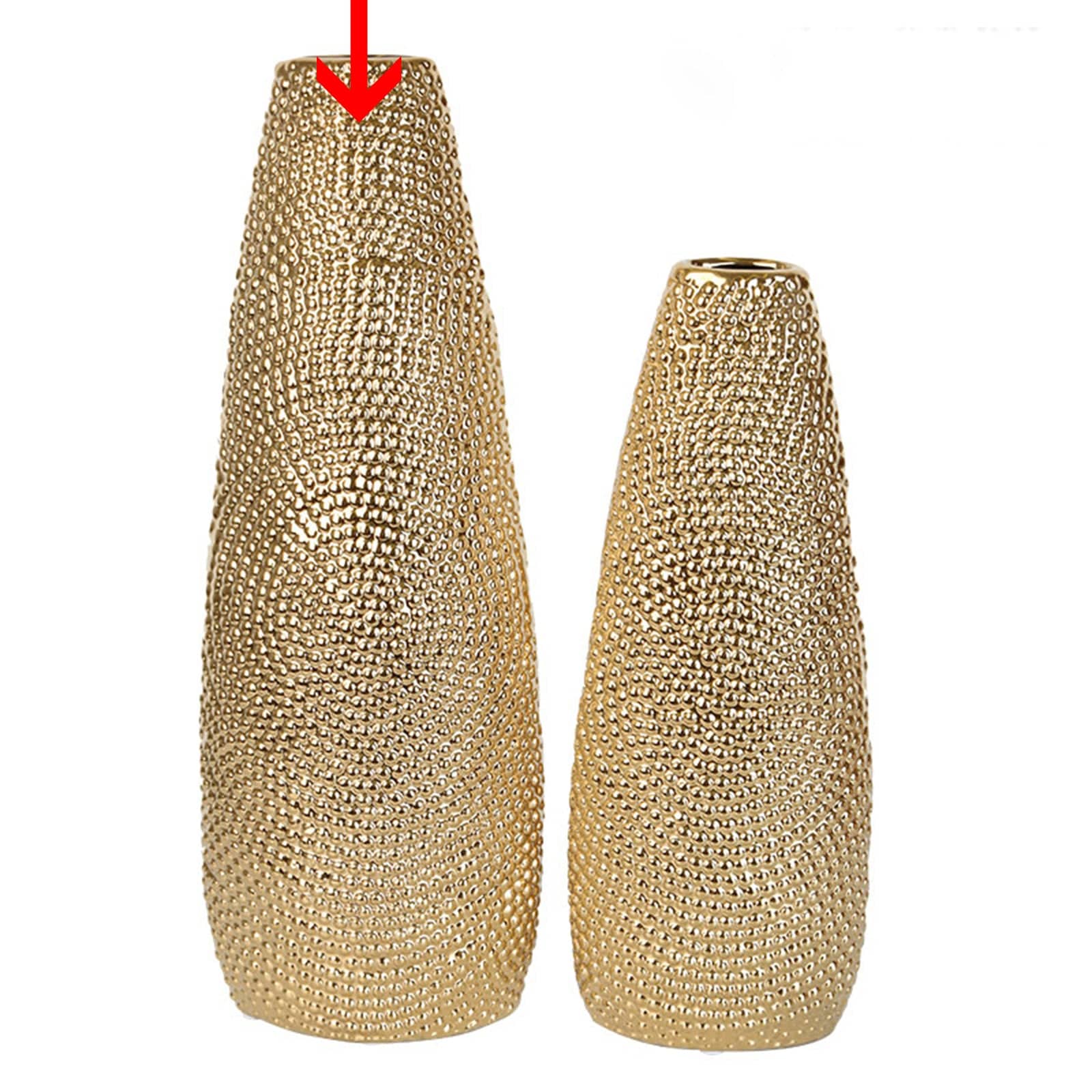 Handmade Decorative Vase Faad19A - Vases - ebarza Furniture UAE | Shop Modern Furniture in Abu Dhabi & Dubai - مفروشات ايبازرا في الامارات | تسوق اثاث عصري وديكورات مميزة في دبي وابوظبي