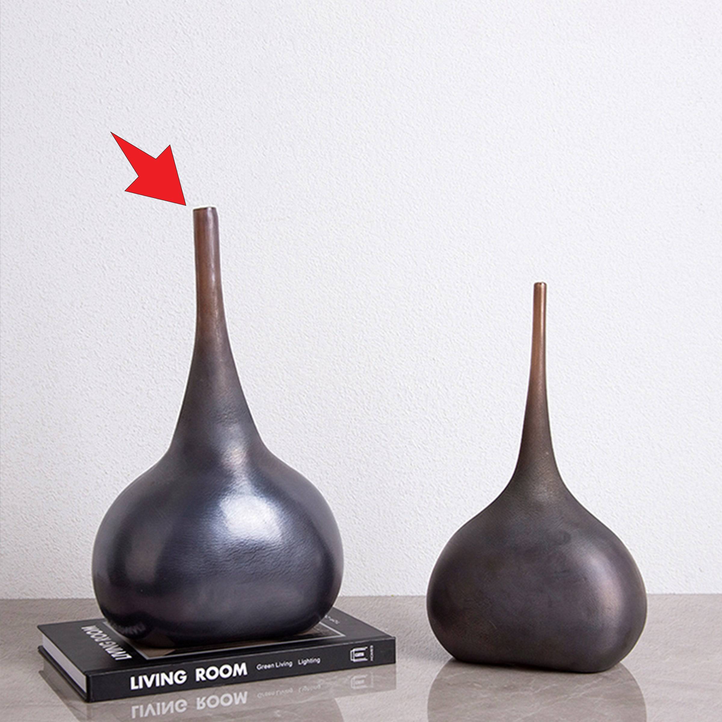 Handmade Decorative Vase Fb-Zs2007A - Vases - ebarza Furniture UAE | Shop Modern Furniture in Abu Dhabi & Dubai - مفروشات ايبازرا في الامارات | تسوق اثاث عصري وديكورات مميزة في دبي وابوظبي