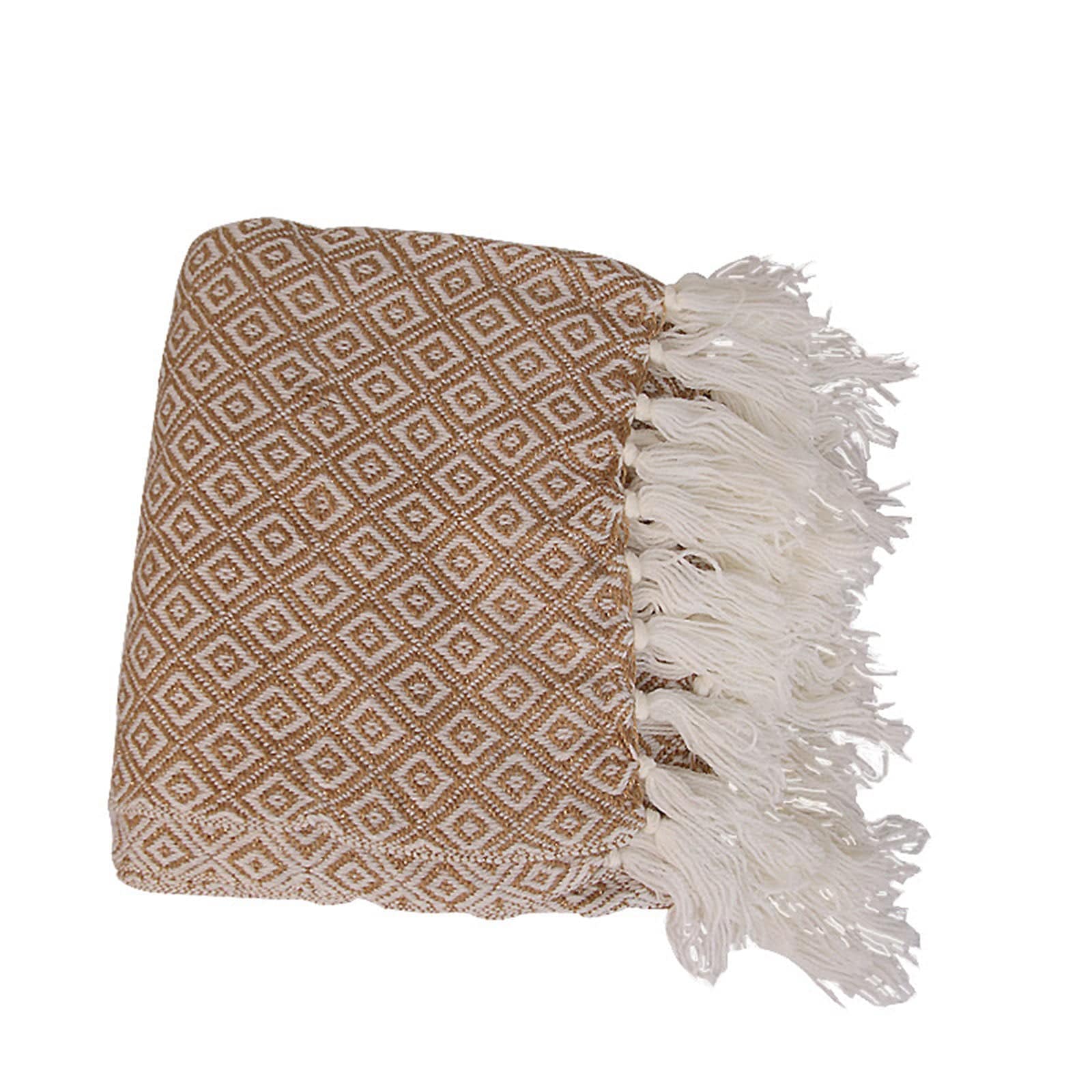 Handmade Knitting Cloth Throw Blanket  Fl-Cp057 -  Blankets - ebarza Furniture UAE | Shop Modern Furniture in Abu Dhabi & Dubai - مفروشات ايبازرا في الامارات | تسوق اثاث عصري وديكورات مميزة في دبي وابوظبي