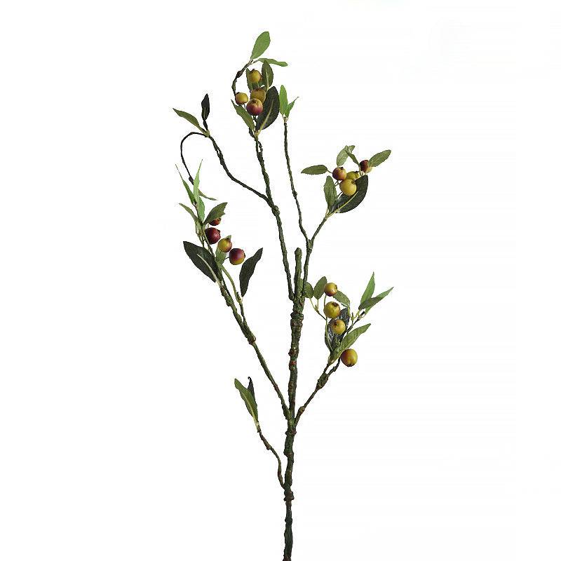 Handmade Real Touch Apple Branch, Green Fl-Jh115 -  Plants - ebarza Furniture UAE | Shop Modern Furniture in Abu Dhabi & Dubai - مفروشات ايبازرا في الامارات | تسوق اثاث عصري وديكورات مميزة في دبي وابوظبي