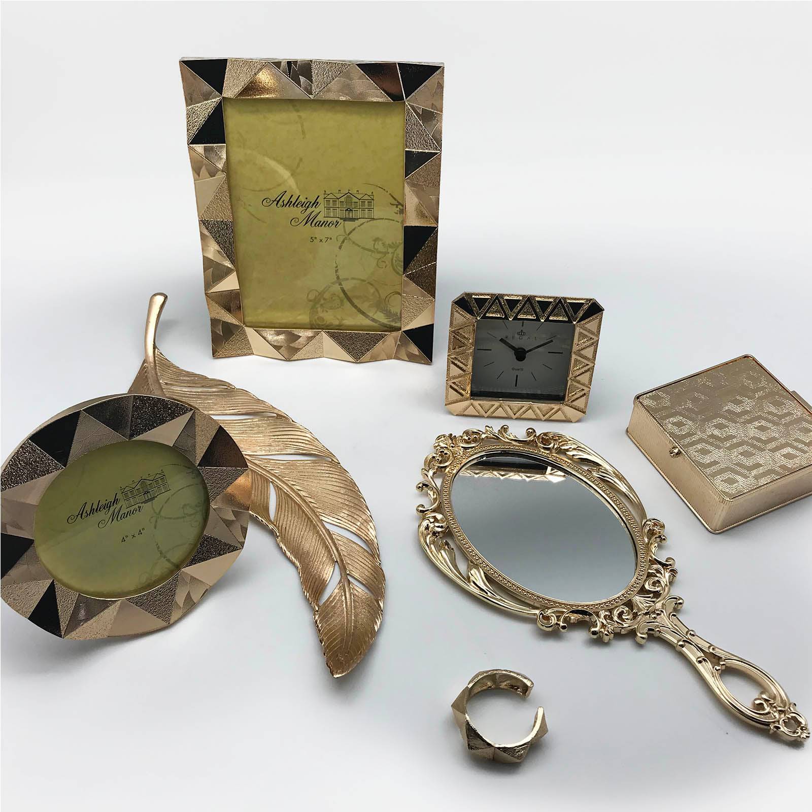 Handmade Zinc Box With Mirror Royal 98263Ai00 - Decorative Boxes - ebarza Furniture UAE | Shop Modern Furniture in Abu Dhabi & Dubai - مفروشات ايبازرا في الامارات | تسوق اثاث عصري وديكورات مميزة في دبي وابوظبي