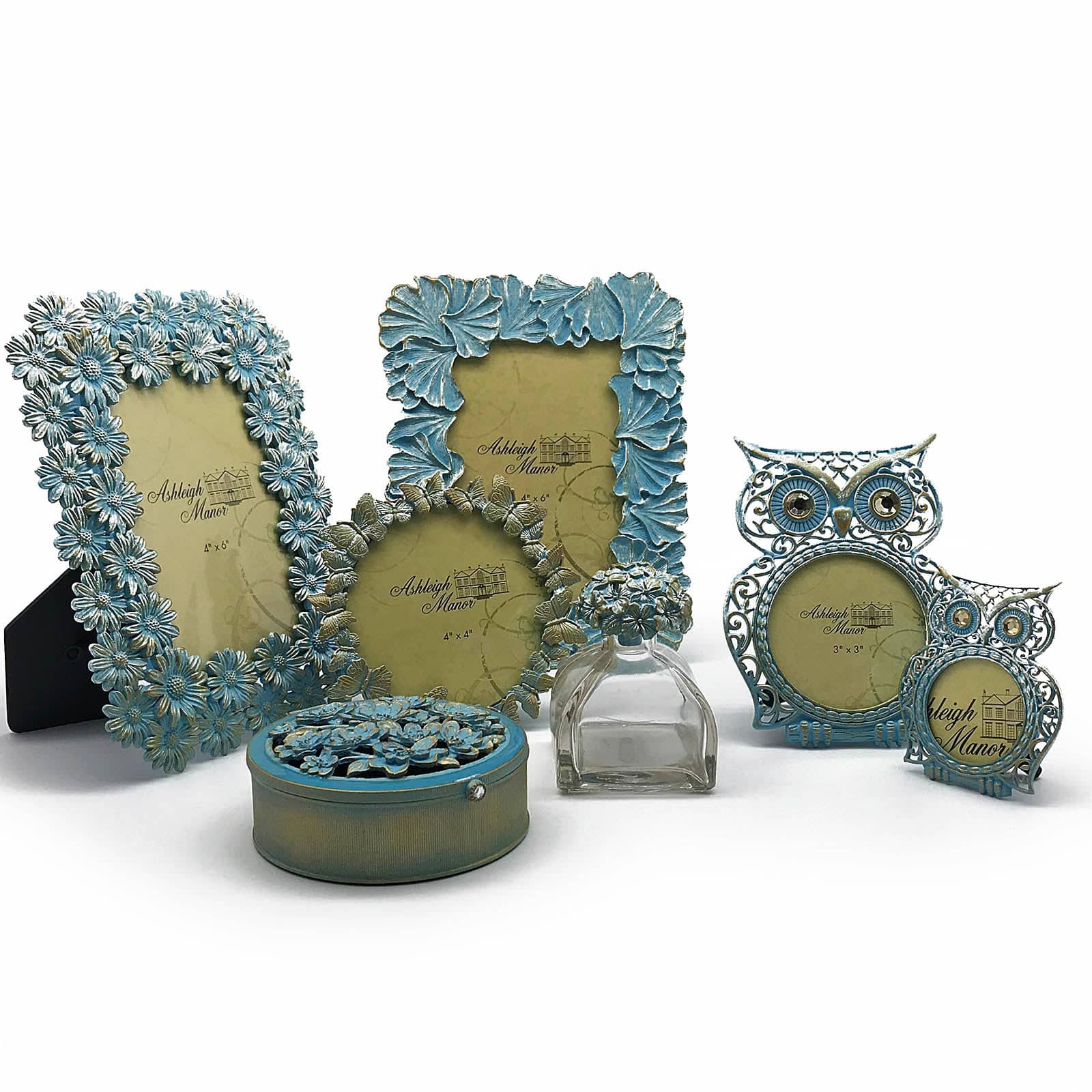 Handmade Zinc Photo Frame Sky 80913-33Ch04 - Photo Frames - ebarza Furniture UAE | Shop Modern Furniture in Abu Dhabi & Dubai - مفروشات ايبازرا في الامارات | تسوق اثاث عصري وديكورات مميزة في دبي وابوظبي