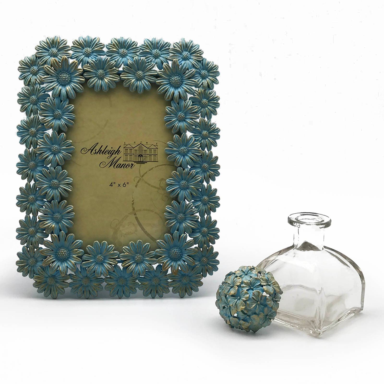 Handmade Zinc Photo Frame Sky 80913-33Ch04 - Photo Frames - ebarza Furniture UAE | Shop Modern Furniture in Abu Dhabi & Dubai - مفروشات ايبازرا في الامارات | تسوق اثاث عصري وديكورات مميزة في دبي وابوظبي