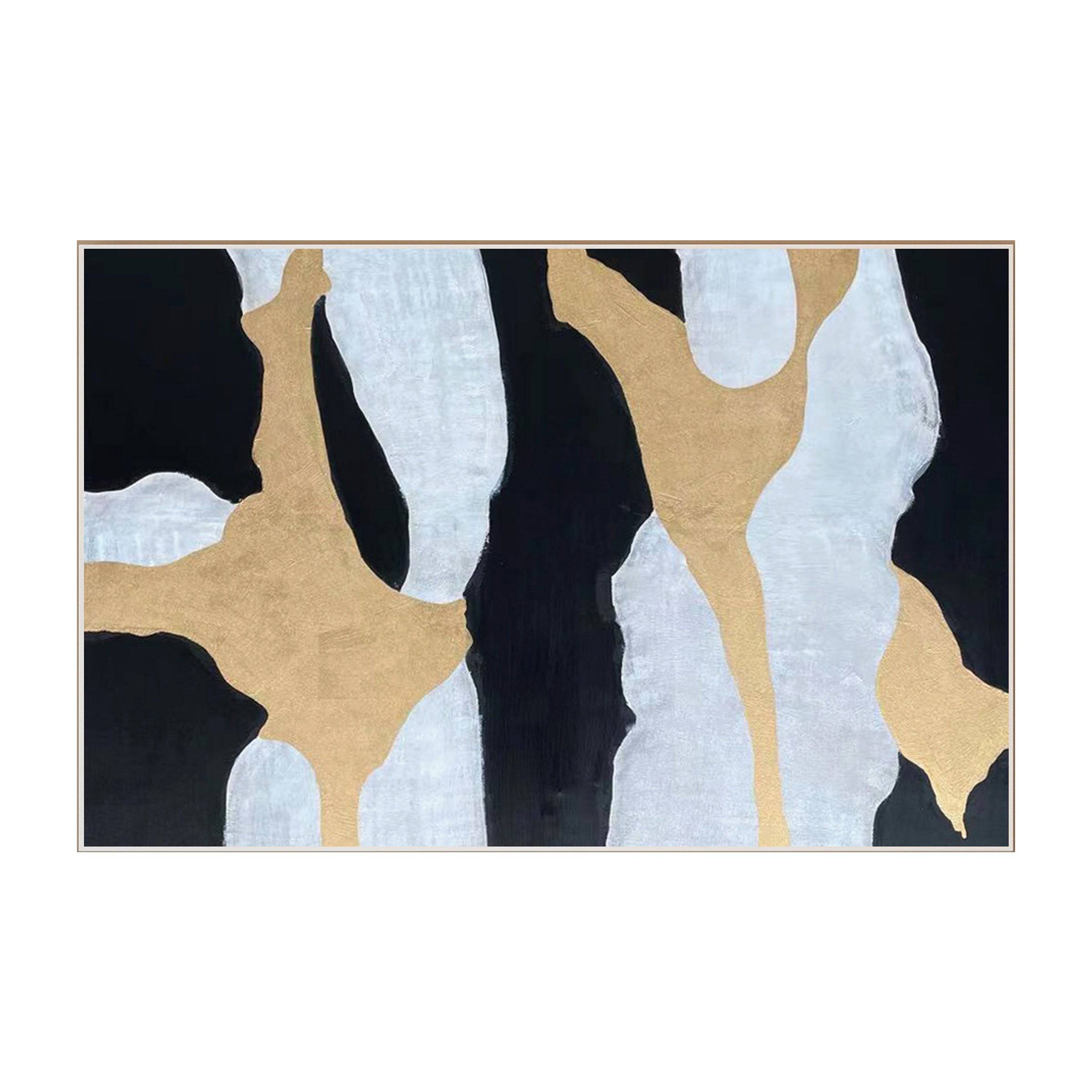 Handpainted Art Painting With Frame 180X180 Soaap0115 -  Paintings - ebarza Furniture UAE | Shop Modern Furniture in Abu Dhabi & Dubai - مفروشات ايبازرا في الامارات | تسوق اثاث عصري وديكورات مميزة في دبي وابوظبي