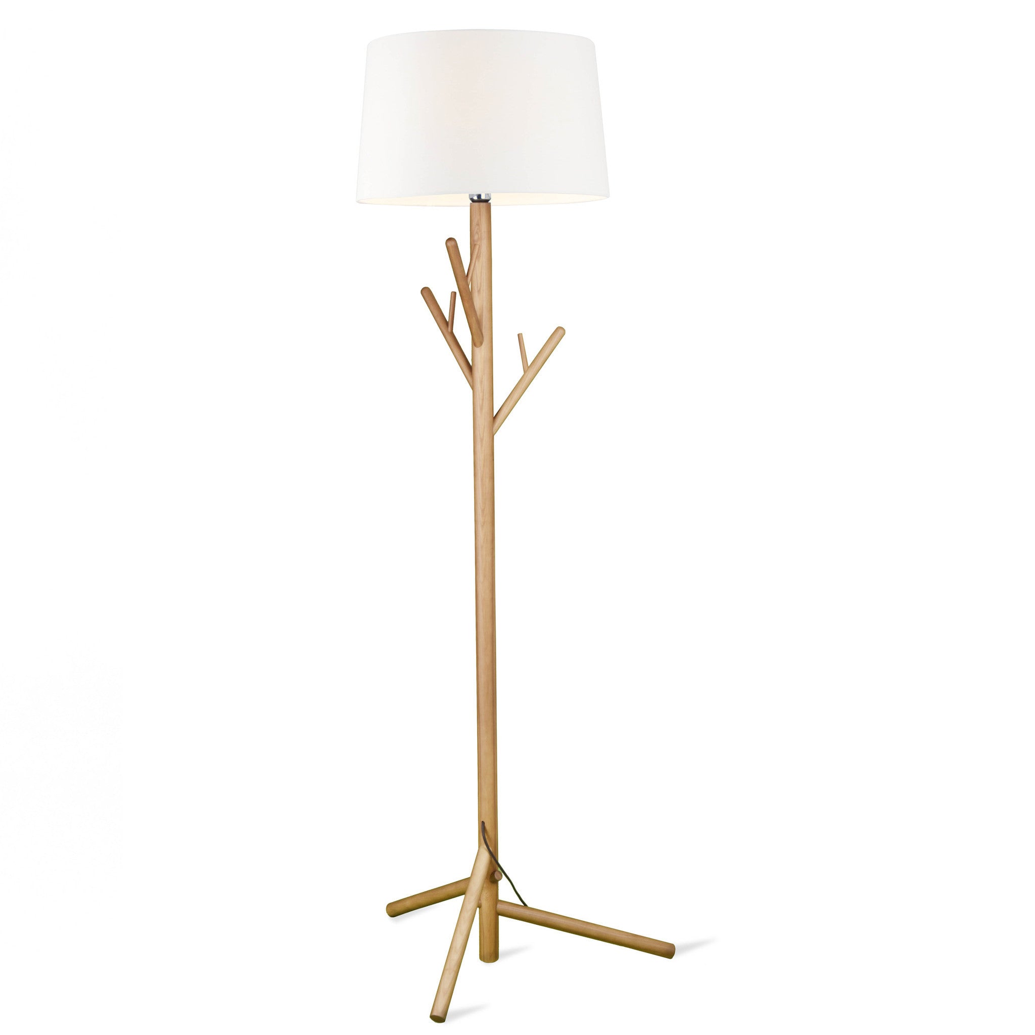 Hanger Solid Wood Floor Lamp Bpmt17-N - Floor Lamps - ebarza Furniture UAE | Shop Modern Furniture in Abu Dhabi & Dubai - مفروشات ايبازرا في الامارات | تسوق اثاث عصري وديكورات مميزة في دبي وابوظبي