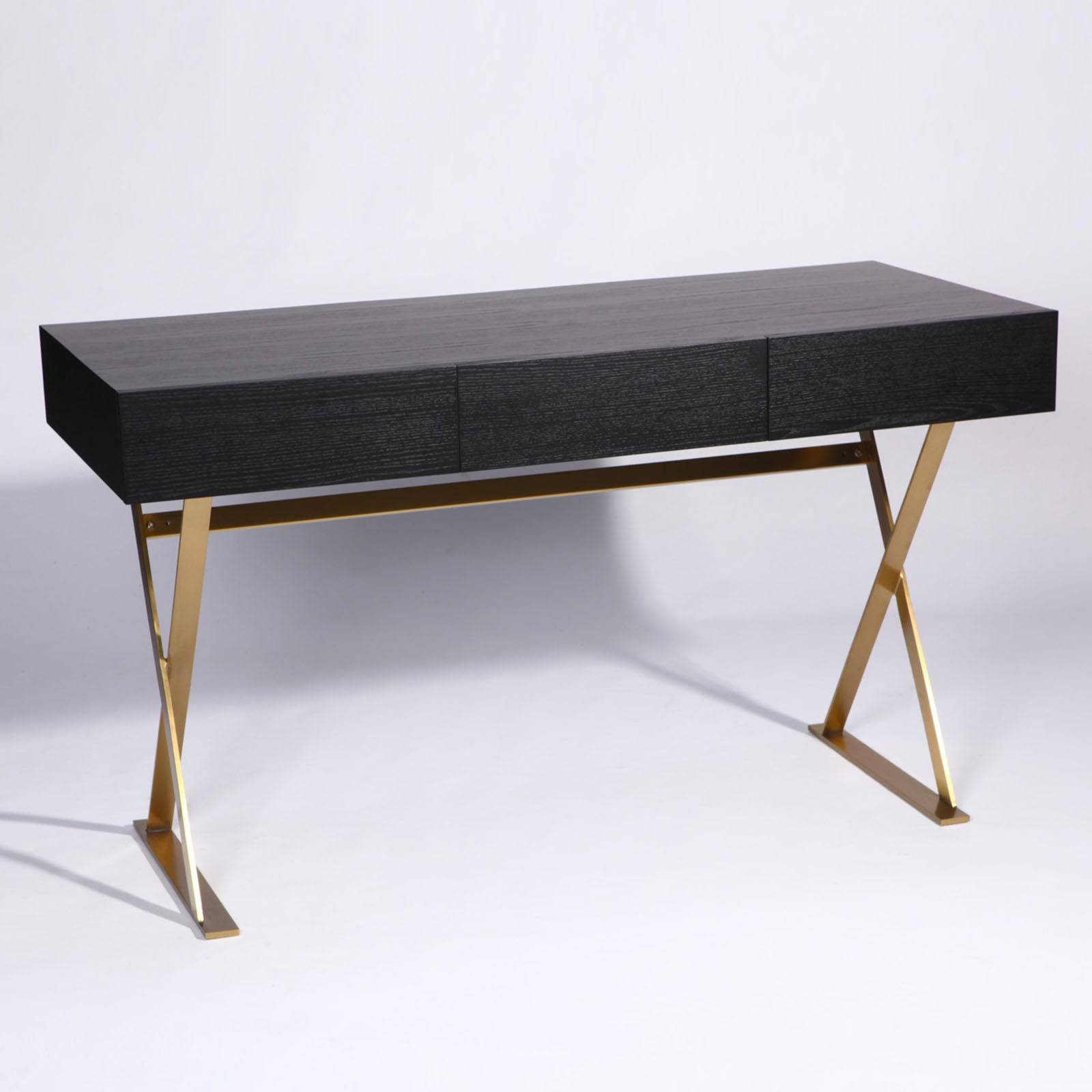Harmony Console\Desk 140 Cm Bsz16280B-B - Office Desks - ebarza Furniture UAE | Shop Modern Furniture in Abu Dhabi & Dubai - مفروشات ايبازرا في الامارات | تسوق اثاث عصري وديكورات مميزة في دبي وابوظبي