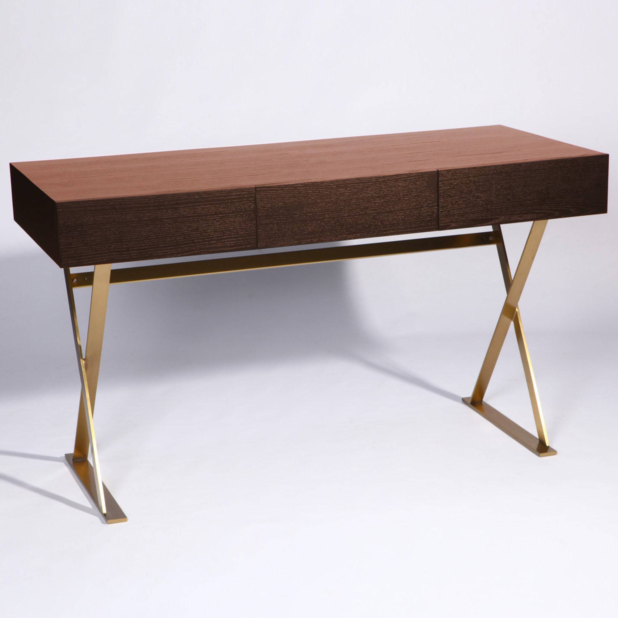 Harmony Console\Desk 140 Cm Bsz16280B-W - Office Desks - ebarza Furniture UAE | Shop Modern Furniture in Abu Dhabi & Dubai - مفروشات ايبازرا في الامارات | تسوق اثاث عصري وديكورات مميزة في دبي وابوظبي