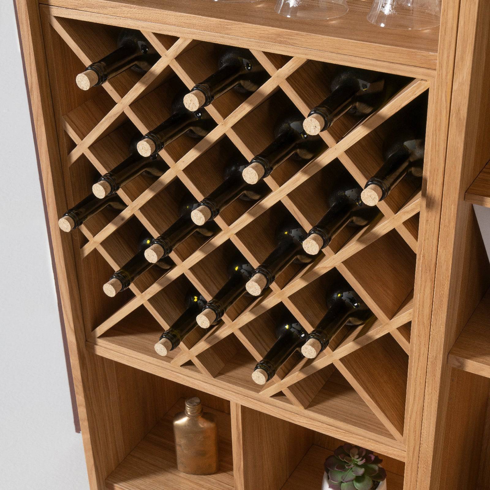 Hera Wall Unit Bookshelves Triple Module Hera-Wall90 - Bookcases - ebarza Furniture UAE | Shop Modern Furniture in Abu Dhabi & Dubai - مفروشات ايبازرا في الامارات | تسوق اثاث عصري وديكورات مميزة في دبي وابوظبي