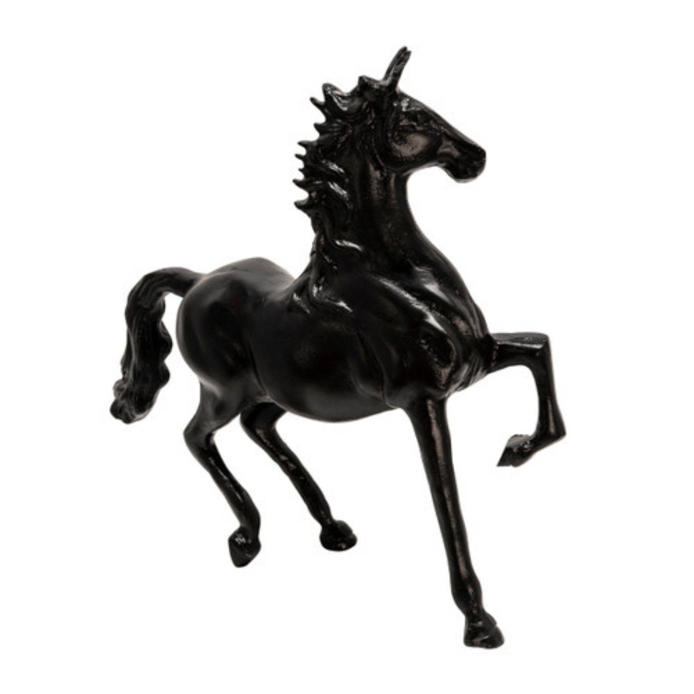 Horse Sculpture 40 Cm - Black 15514-01 - Home Decor Figurines - ebarza Furniture UAE | Shop Modern Furniture in Abu Dhabi & Dubai - مفروشات ايبازرا في الامارات | تسوق اثاث عصري وديكورات مميزة في دبي وابوظبي