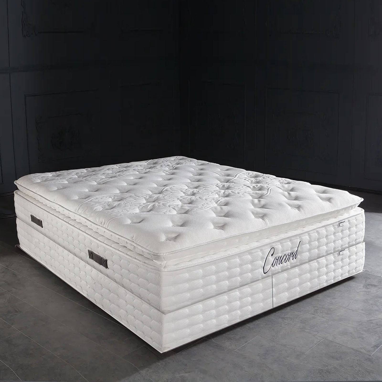AS IS - Hotel Style Queen Size Concord Bed Base With Storage Conbase160 - DISPLAY ITEM - ebarza Furniture UAE | Shop Modern Furniture in Abu Dhabi & Dubai - مفروشات ايبازرا في الامارات | تسوق اثاث عصري وديكورات مميزة في دبي وابوظبي