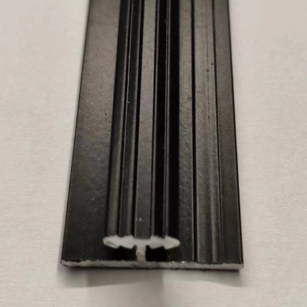 0.8mm Thickness (2.5cm) Alloy Lines Shape Profile - Black - PR0066 -  Wall Panels - ebarza Furniture UAE | Shop Modern Furniture in Abu Dhabi & Dubai - مفروشات ايبازرا في الامارات | تسوق اثاث عصري وديكورات مميزة في دبي وابوظبي