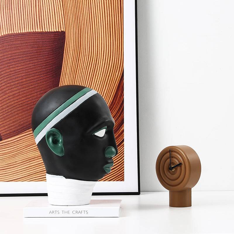 Human Head Ornaments Fc-Sz2153 - Home Decor Figurines - ebarza Furniture UAE | Shop Modern Furniture in Abu Dhabi & Dubai - مفروشات ايبازرا في الامارات | تسوق اثاث عصري وديكورات مميزة في دبي وابوظبي