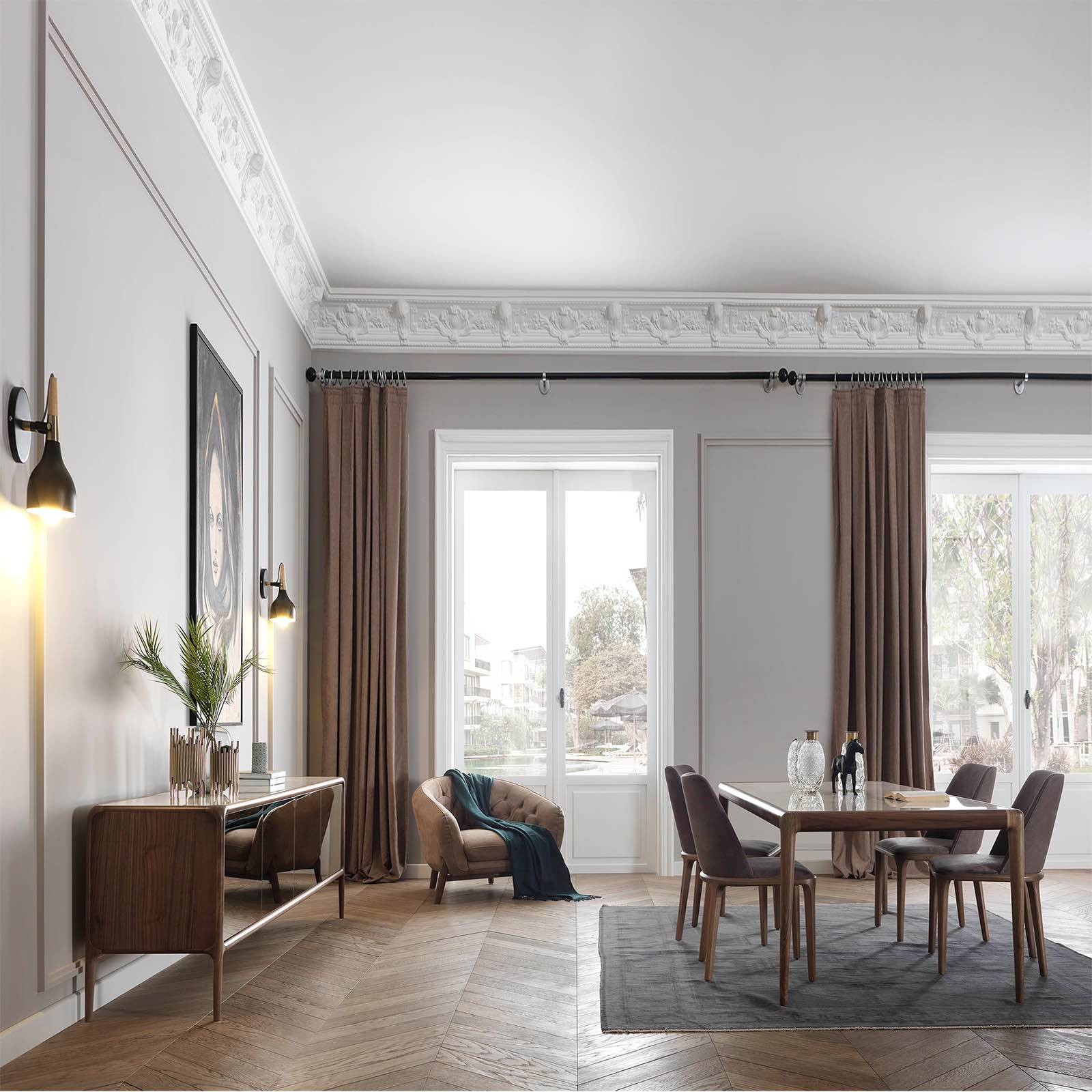 Icon Dining Table Icon003Table - Dining Tables - ebarza Furniture UAE | Shop Modern Furniture in Abu Dhabi & Dubai - مفروشات ايبازرا في الامارات | تسوق اثاث عصري وديكورات مميزة في دبي وابوظبي